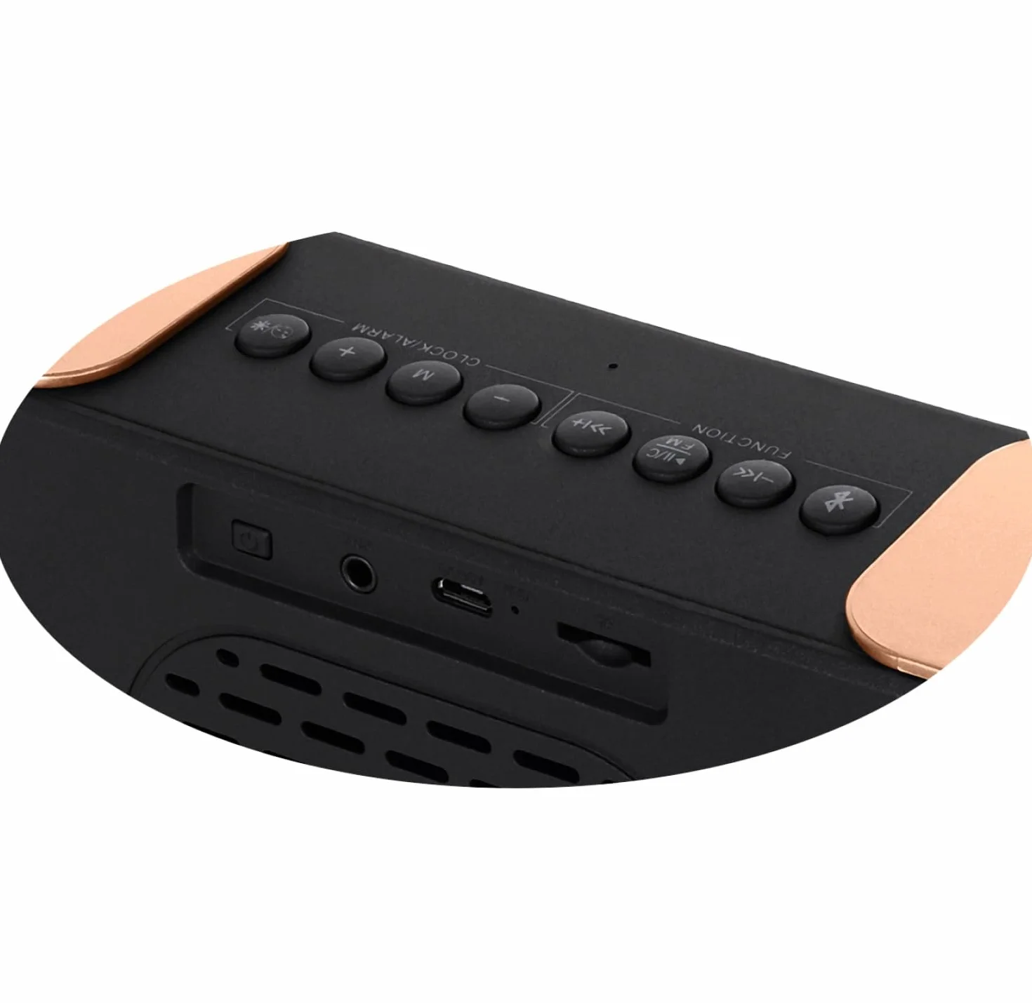 ADLER EUROPE 1190 copper Radiobudzik bezprzewodowy
