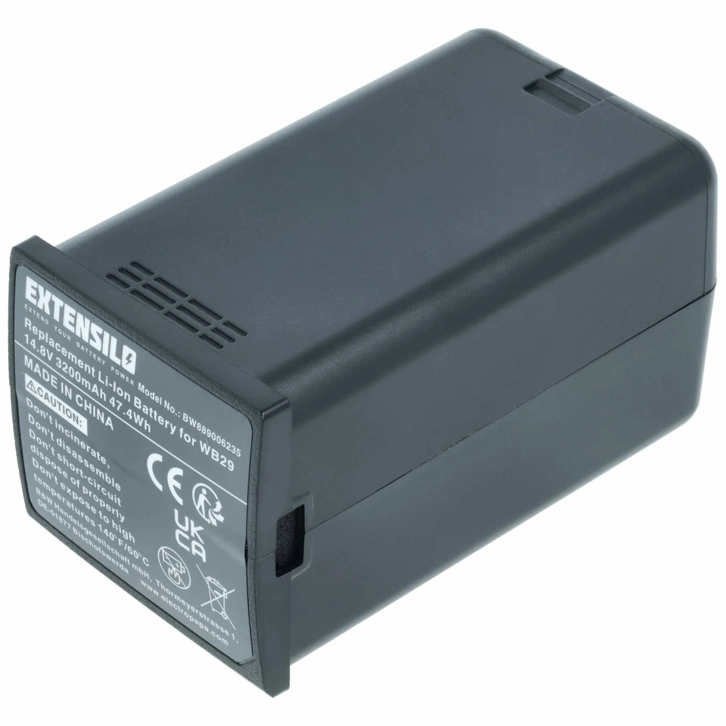 Godox zastępuje akumulator DFB/GDWB29, WB29 do lampy błyskowej do aparatu (3200 mAh, 14,8 V, litowo-jonowy)