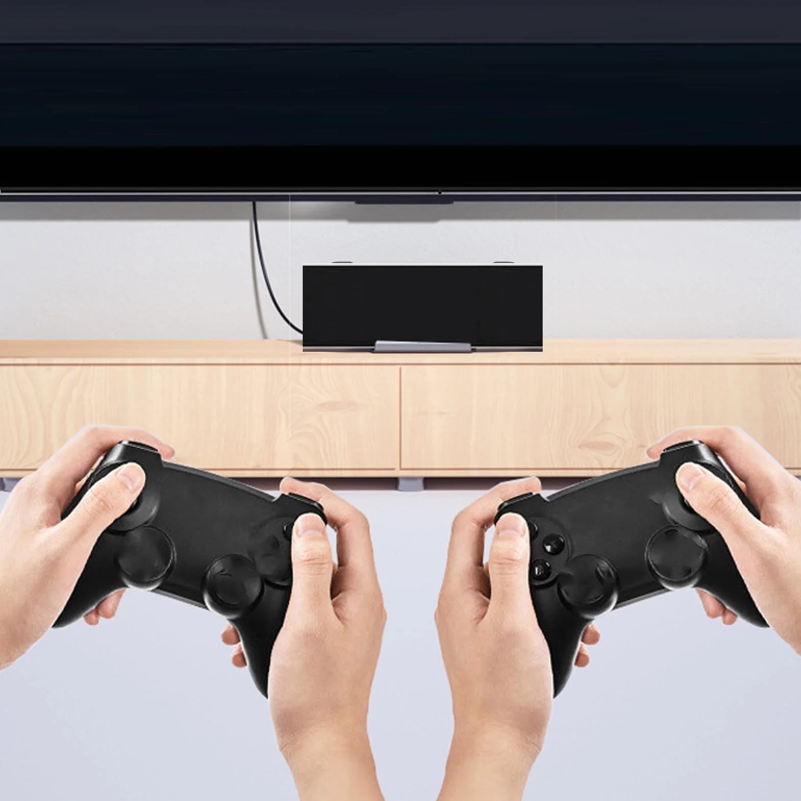 Cosiki Stacja Dokująca Pasująca do Steam Deck i Rog Ally, Uniwersalny Koncentrator USB C 9 w 1 z Dwoma Wentylatorami do Konfiguracji Gier, Stop Aluminium, 1 Jednostka