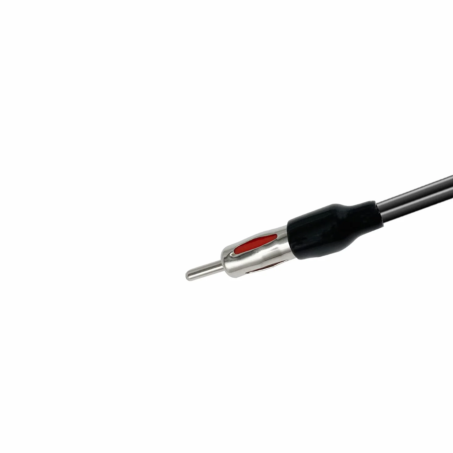 Vecys Kabel Rozgałęźnik DIN Męski do Podwójnego Fakra Z Męskiego Kabel Rozgałęźnik Anteny Radia Samochodowego Wtyk Fakra Z do Wtyku DIN RG174 39CM/15IN do Anteny Radia Samochodowego AM/FM