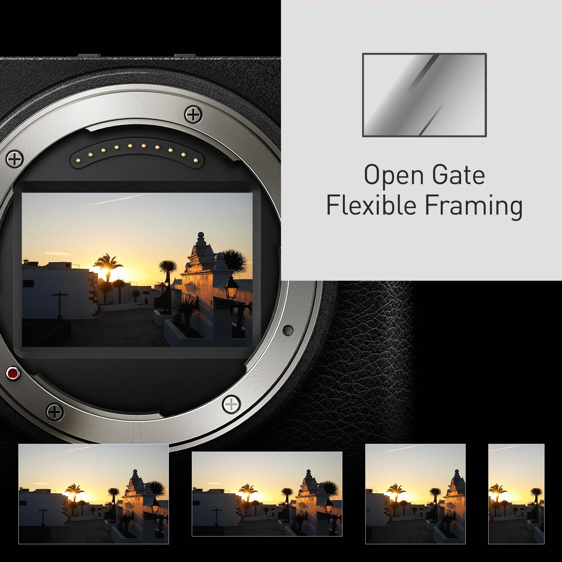 Panasonic Lumix DC-S9NE-K Pełnoklatkowy Bezlusterkowy Aparat do Vlogowania, 24.2MP, 6K /4K Video, 779 Punktów Detekcji Fazy, Stabilizacja Obrazu, 5Ghz WiFi, z Obiektywem S-R1840E 18-40mm S, Czarny