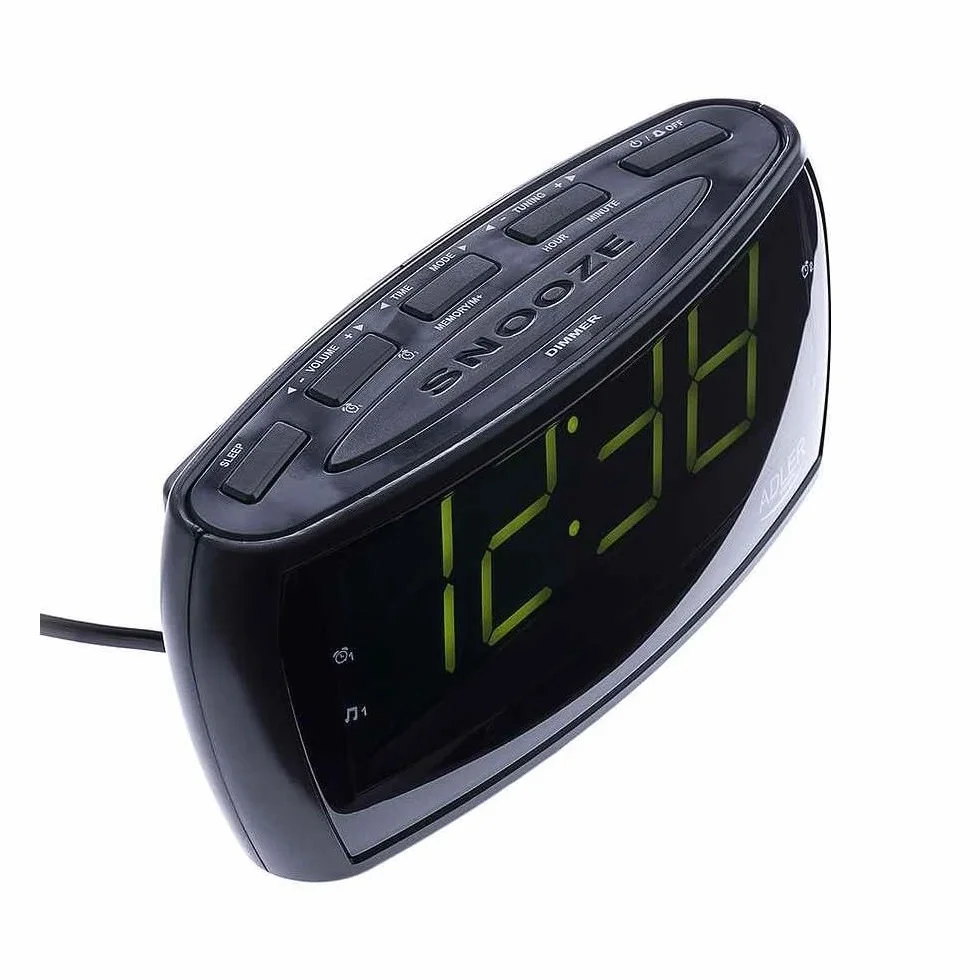 Adler AD1121 Radiobudzik Czarny