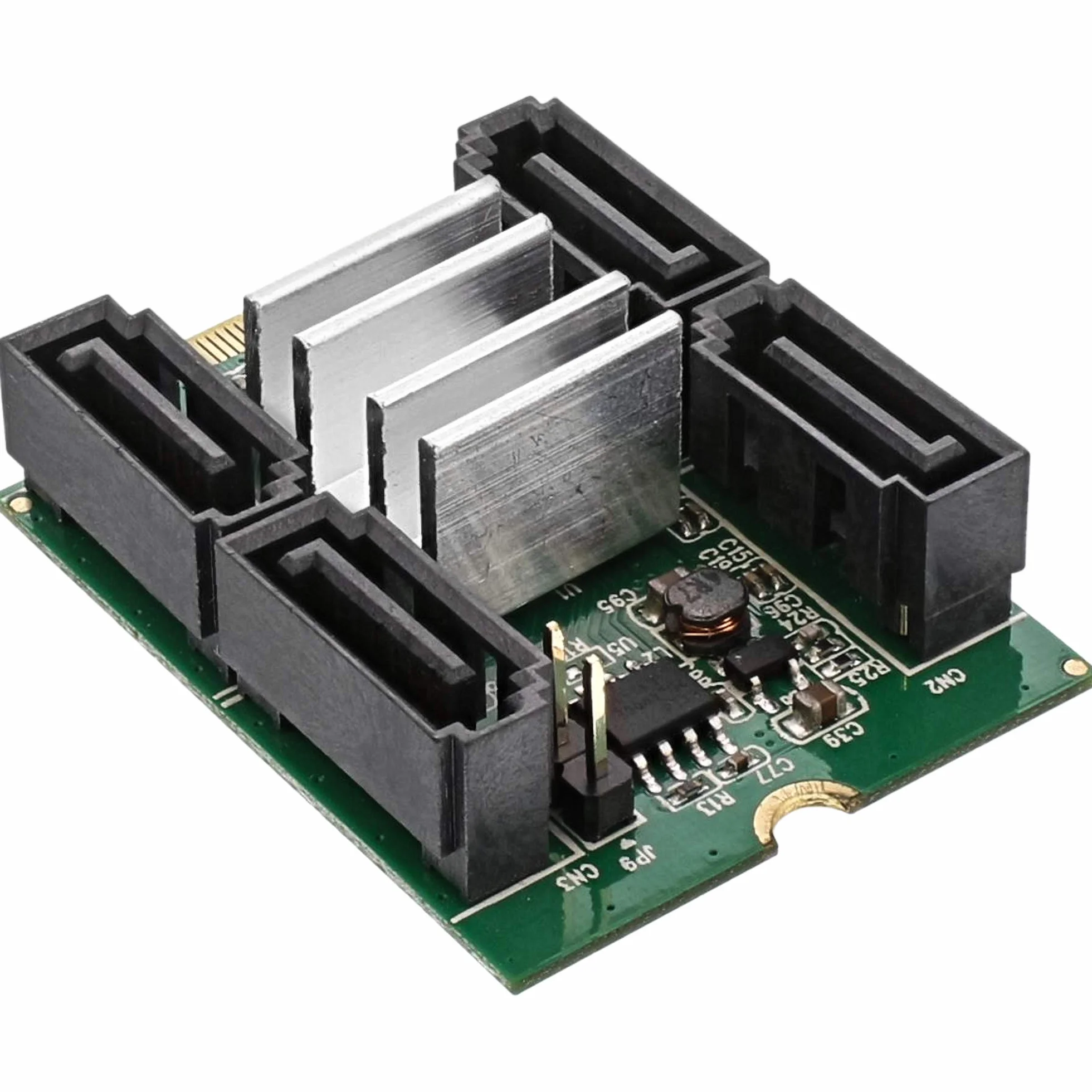 InLine 66910 M.2 PCIe 2.0 karta SATA, 4 x SATA 6 Gb/s, RAID 0,1, 10, JBOD