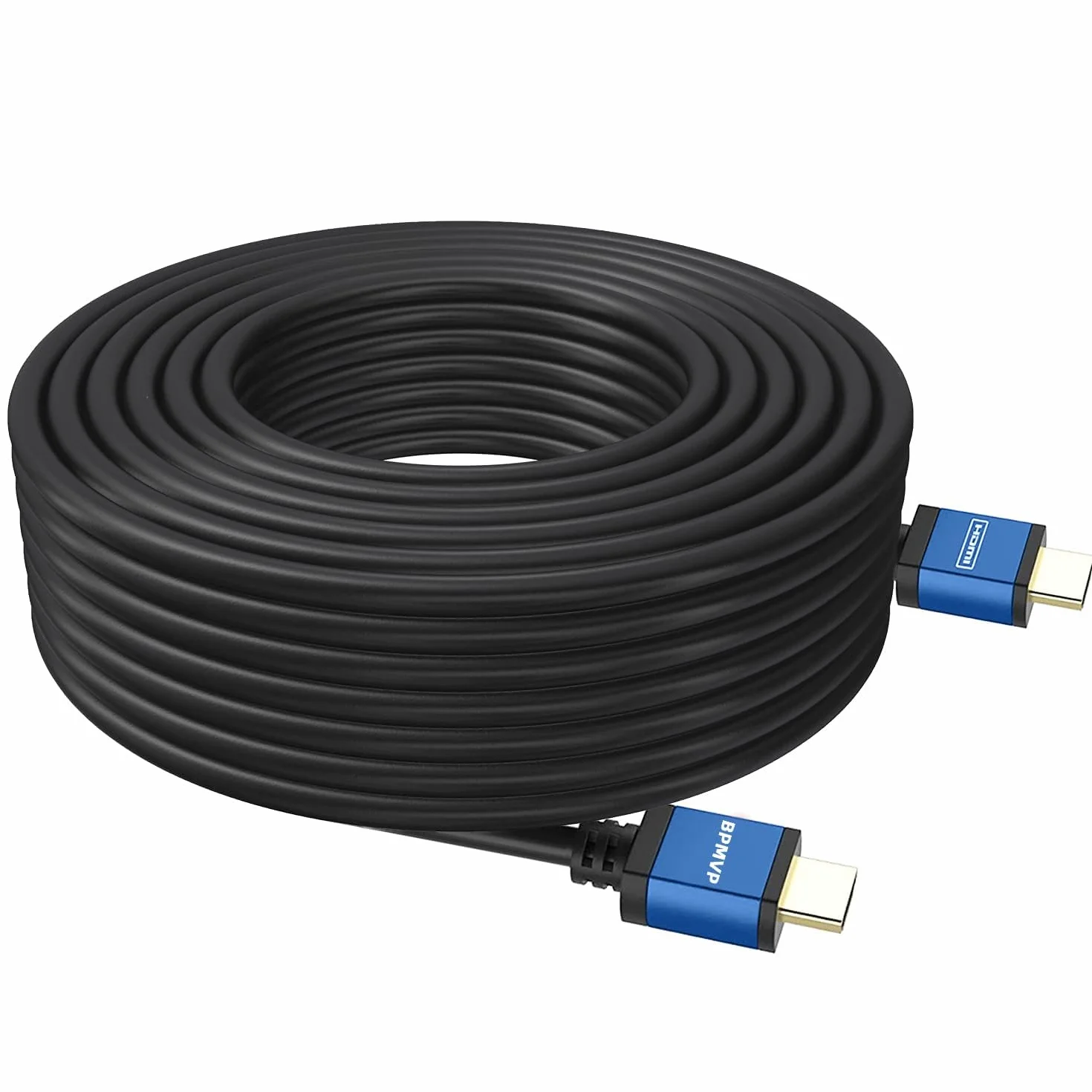 BPMVP Kabel HDMI 4K, 4,57 m, Ultra HD, High Speed, 4K60Hz, HDMI 2.0, obsługuje 4K, 2160P, 1080P, 3D, Ethernet i Audio Return (ARC), HDR, przepustowość 18 Gbit/s, HDCP2.2