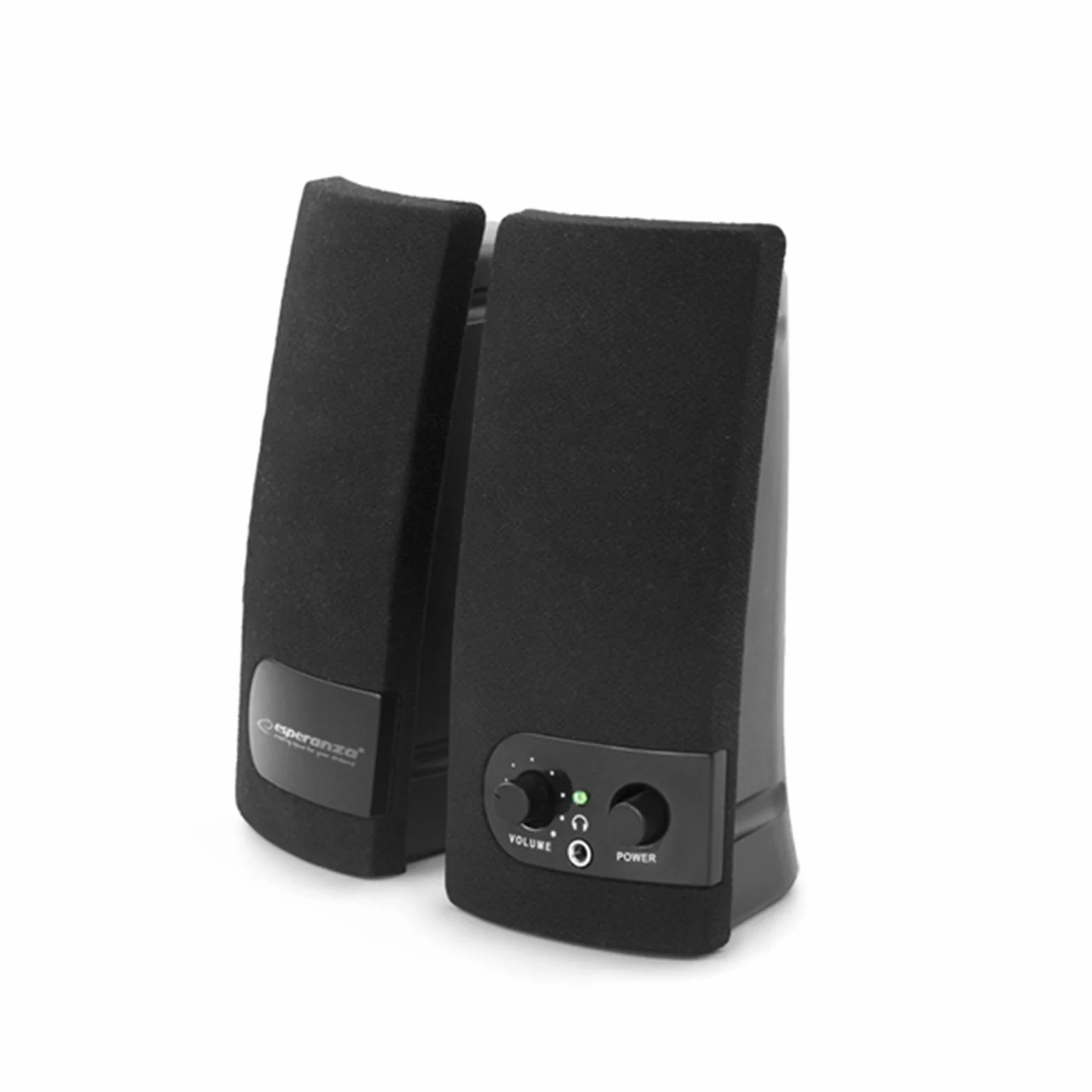 Esperanza It Accesories EP119-5901299911587, Głośniki Komputerowe, Czarny, 2x3W