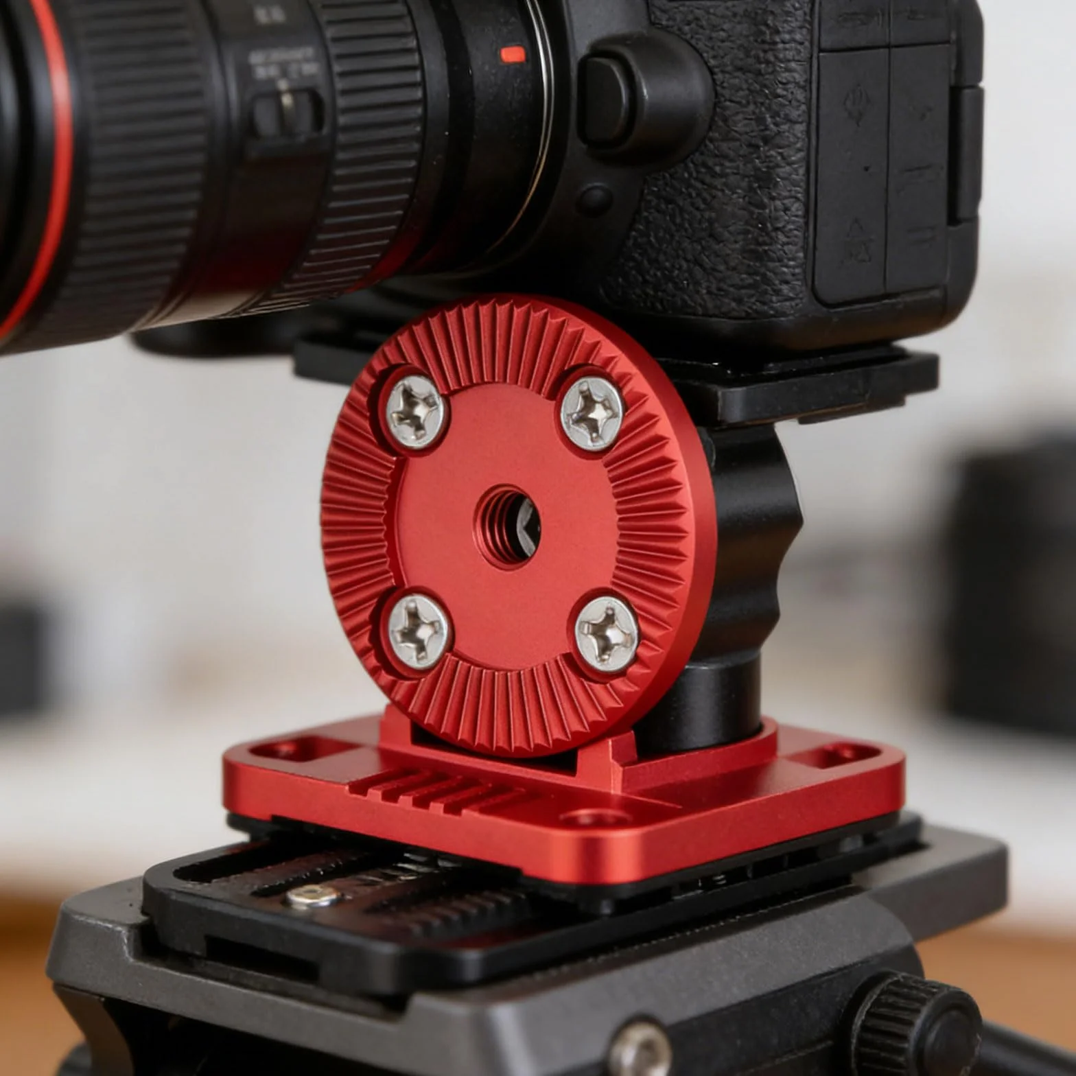 Mocowanie śrubowe do 1/10.2 cm adapter uchwyt blokujący przekładnię do aparatu statywu sprzętu studyjnego akcesoria fotograficzne mieszanka aluminium kamera