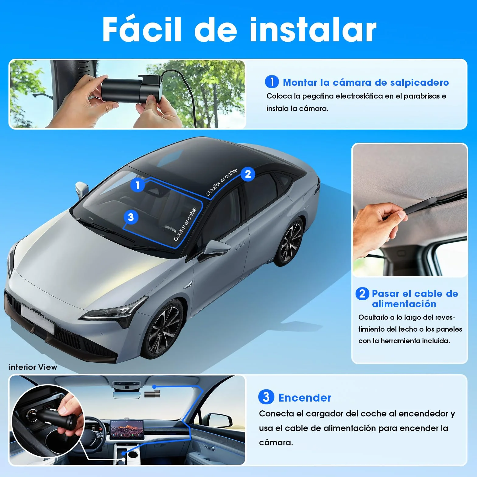 DDPAI MINI Pro 4K Kamera Samochodowa, Obrót 360°, Karta Pamięci 64 GB w Zestawie, Monitor parkowania 24h noktowizja, Wi-Fi 6 5,8 GHz, Nagrywanie w Pętli, Sterowanie Aplikacją, Superkondensator