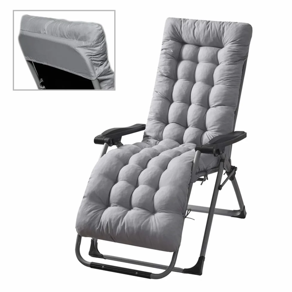 Patio Chaise Lounge poduszka Soft Sun Lounger Poduszka Lounger Poduszka Lounger Poduszka Lounge, poduszka na urlop, do użytku wewnątrz i na zewnątrz