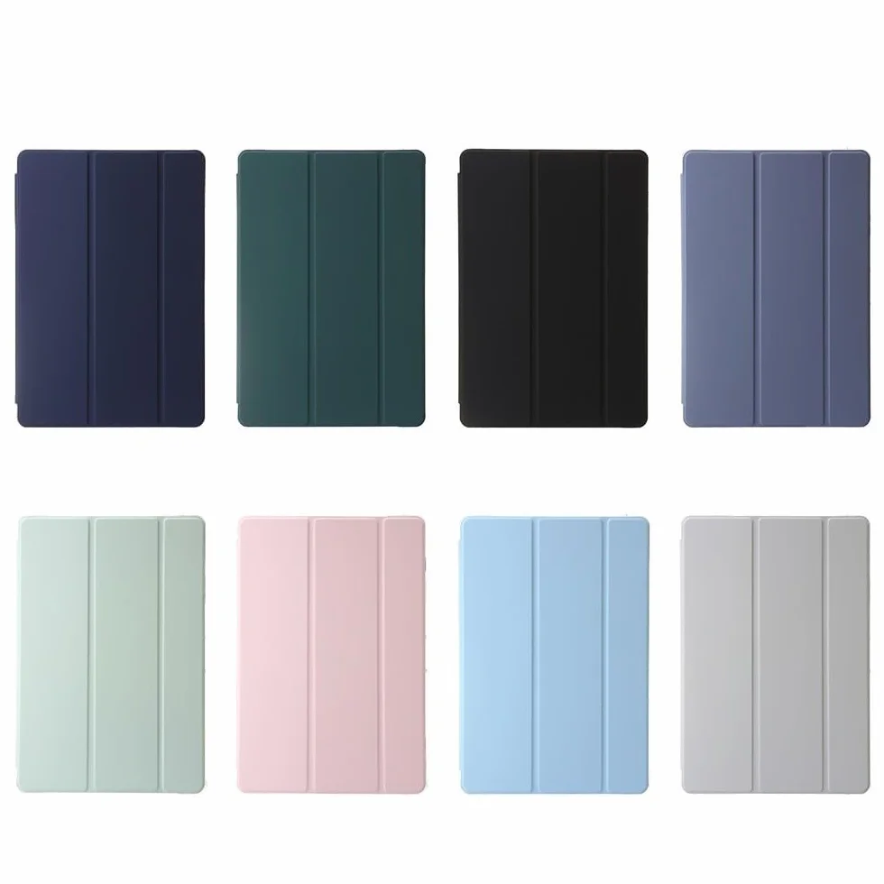 Generic etui kompatybilne z Samsung Tab S10 FE 10,9 SM-X520 (kolor: fioletowy taro) skóra przezroczysta silikonowa twarda obudowa z klapką