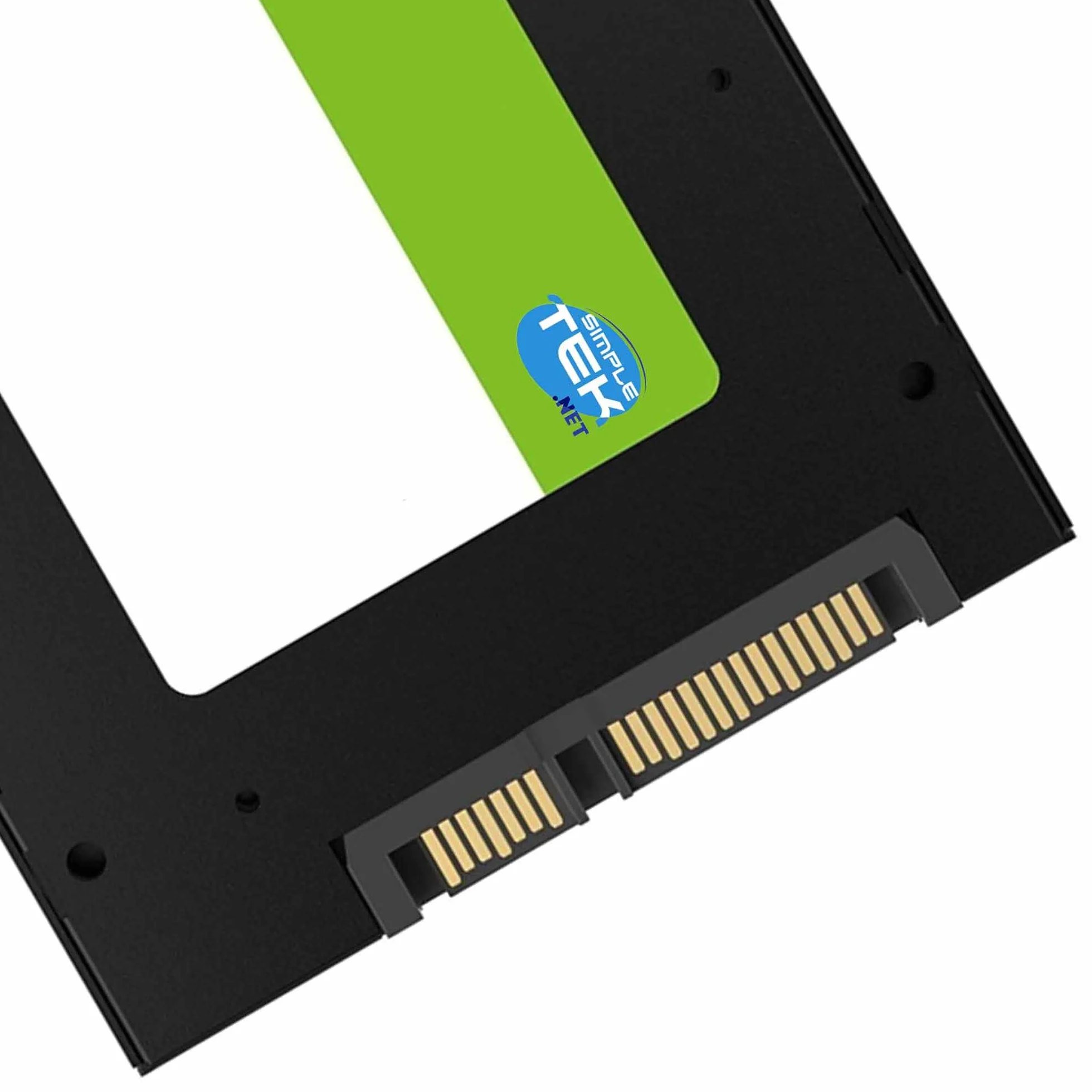 SIMPLETEK Wewnętrzny dysk SSD 2,5" 512 GB - SATA III 6 Gb/s - do 550 MB/s - czarny | idealny dysk półprzewodnikowy do notebooków PC
