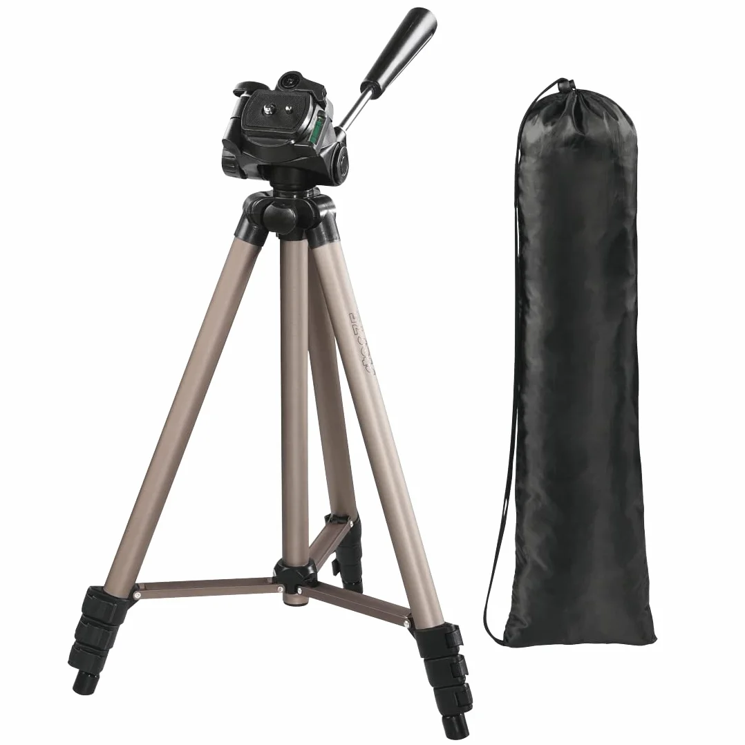Hama Statyw do aparatu i kamery Star 75 (głowica obrotowa, 42,5-125 cm, tripod, 3 nogi, aluminium) beżowy