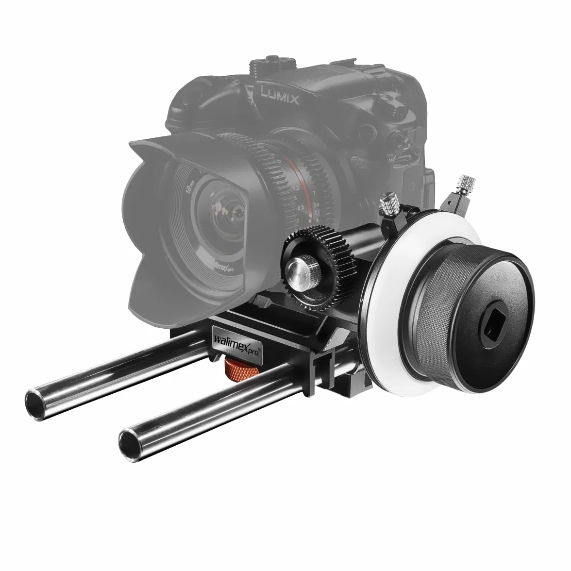 Walimex Pro Follow Focus Snap-On Pro czarny/pomarańczowy