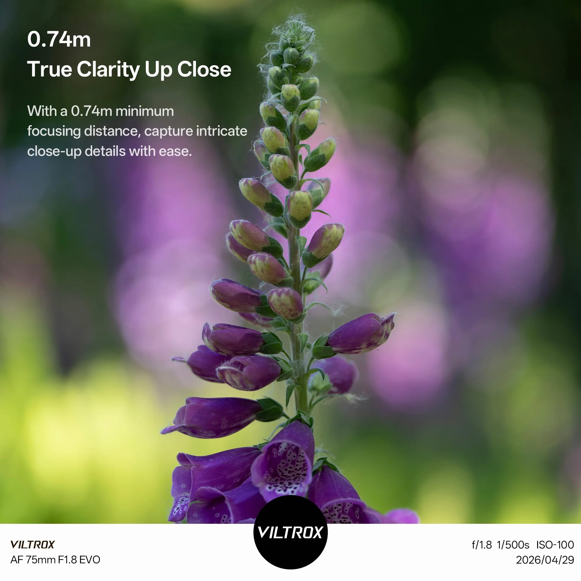 VILTROX Obiektyw 75 mm f/1.8 EVO XF, AF 75 mm F1.8 duża przysłona autofokus APS-C Prime obiektyw kompatybilny z aparatami bezlusterkowymi Fuji X-A7 X-E3 X-H1 X-M1 X-PRO2 X-T2 X-T5 X-T50 X-S20 X-H2S