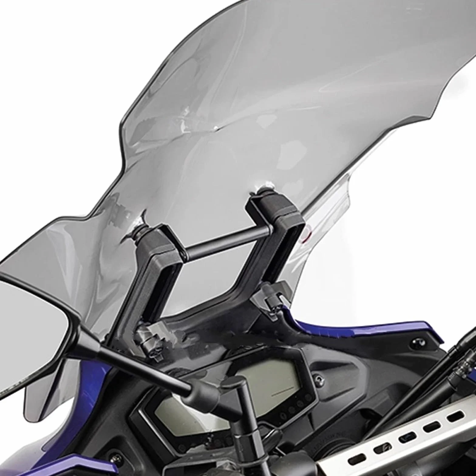 Pasuje do YAMAHA Tracer 700 Tracer 7 GT 2016-2022 GPS SMARTFON Nawigacja GPS na szybę przednią Uchwyt adaptacyjny(12mm 22mm)