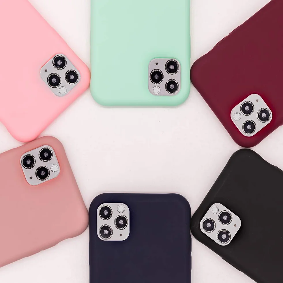 Etui na telefon komórkowy, kompatybilne z iPhone’em 11, bumper, silikonowe etui ochronne z tworzywa TPU, ze sznurkiem na szyję, do iPhone’a 11, czarne