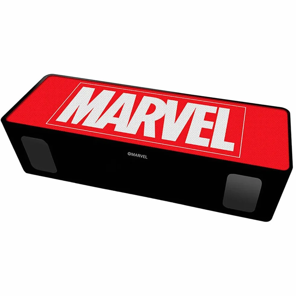 ERT GROUP Głośnik BT Stereo 2.1 przenośny bezprzewodowy Marvel 001 Marvel Red 10W