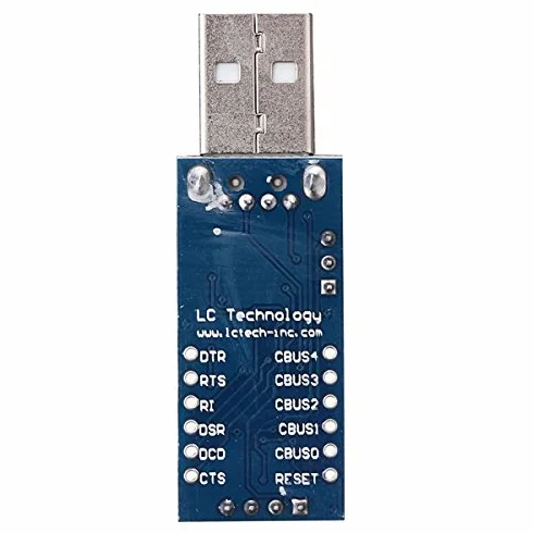 Ft232 USB-Uart płytka Ft232R Ft232Rl moduł szeregowy Rs232-Ttl 52x17x11 mm