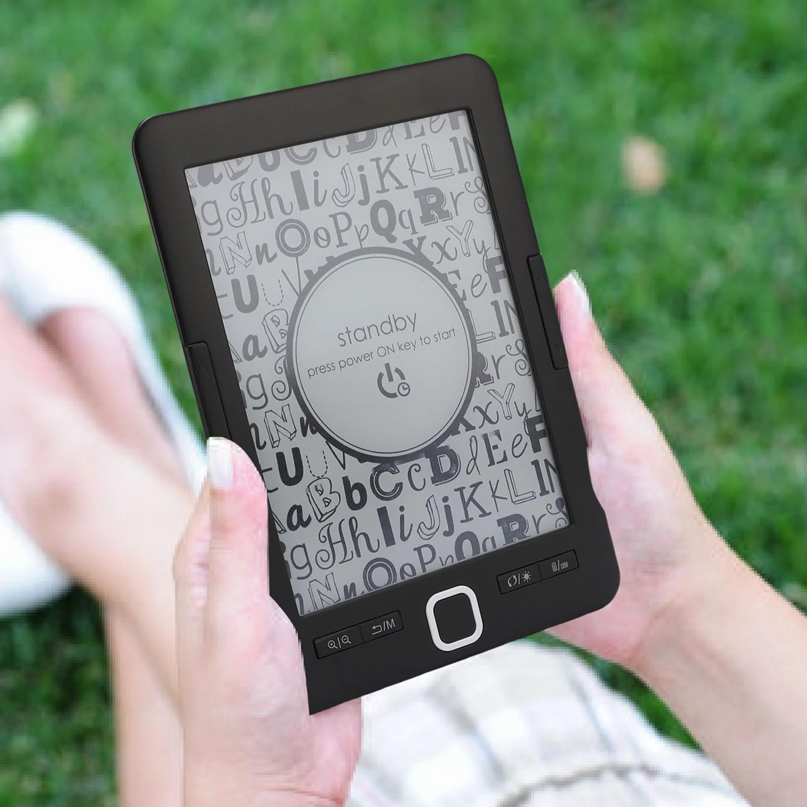 Topiky 6 -cin Ebook Reader, Cyfrowa Czytnik Książek, Ekran z Atramentem Czytnik Książek Elektronicznych z regulowaną technologią przyjazną do Czcionki, Podświetlanie Tekstu z Wieloma