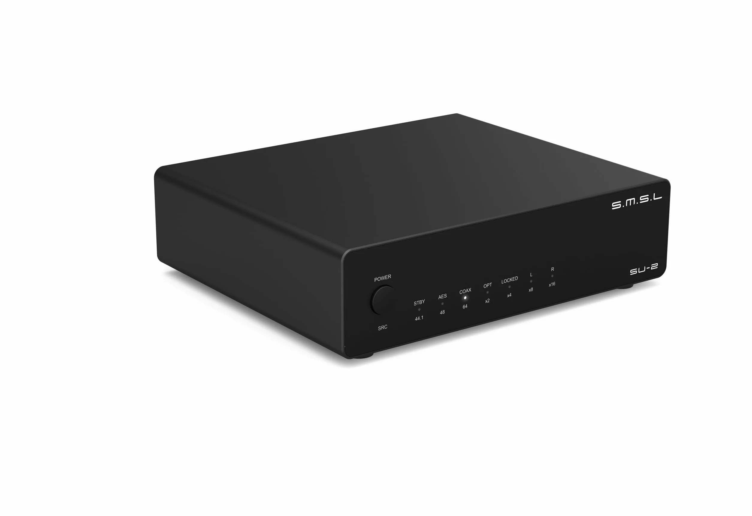 Fanmusic SMSL SU-2 Dekoder High Resolution ES9039Q2M 4 chipy OPA1612A THD+N 0,00006% sinad 123,5 dB DAC