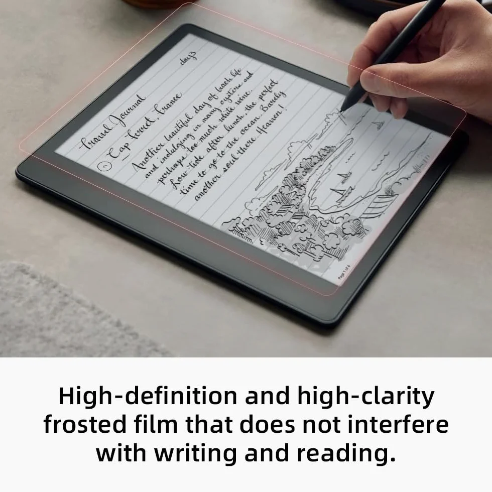 Youngme Matowa Osłona Ekranu do Kindle Scribe 1. Generacji 2022, Folia Ochronna PET Pełne Pokrycie, Antyodblaskowa 10,2"