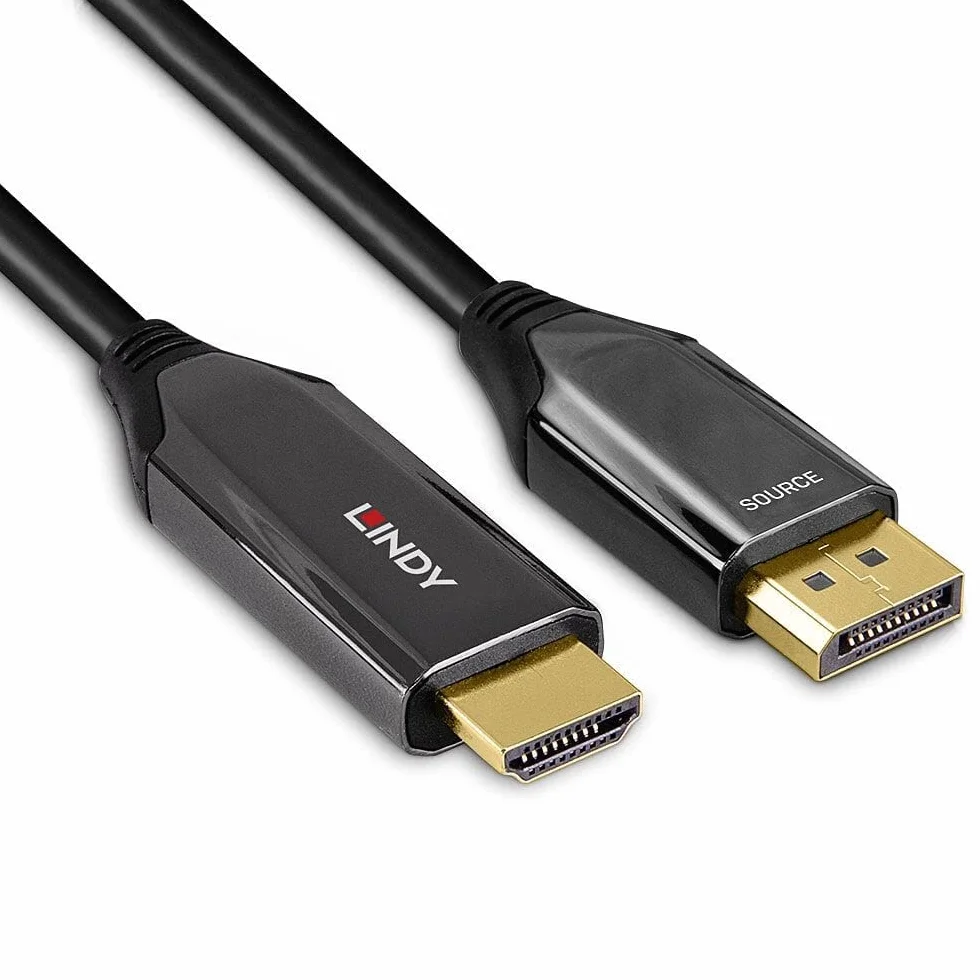 LINDY DisplayPort do HDMI 8K60 adapter aktywny 1 m