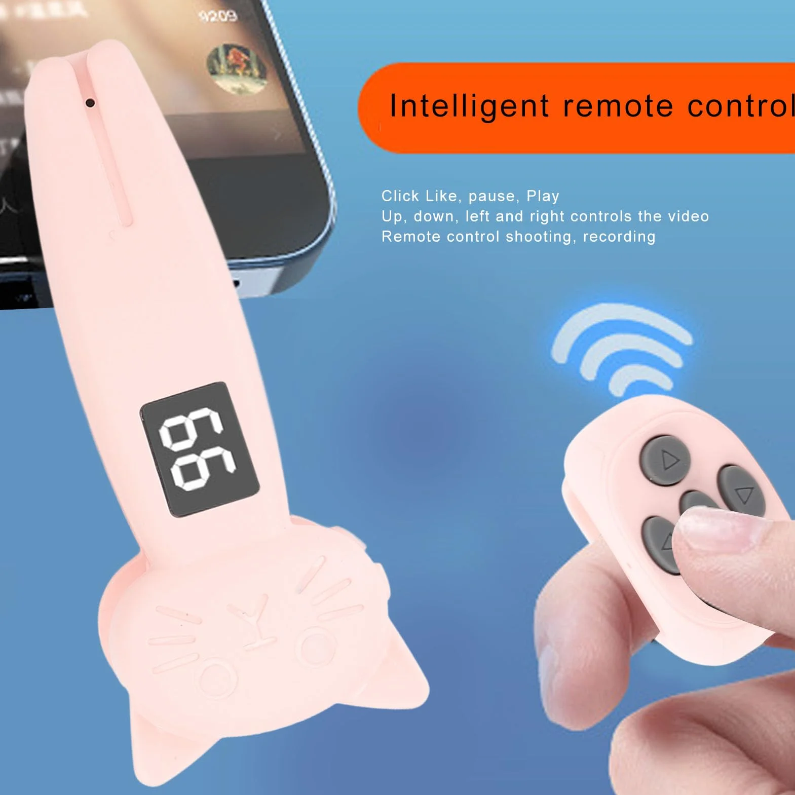 Zdalnie Sterowany Zmieniacz Stron do Elektronicznego Tabletu z Książkami Telefonicznymi, Clicker Page Turner Akcesoria do Tabletów Czytanie Powieści, BT Remote Clicker