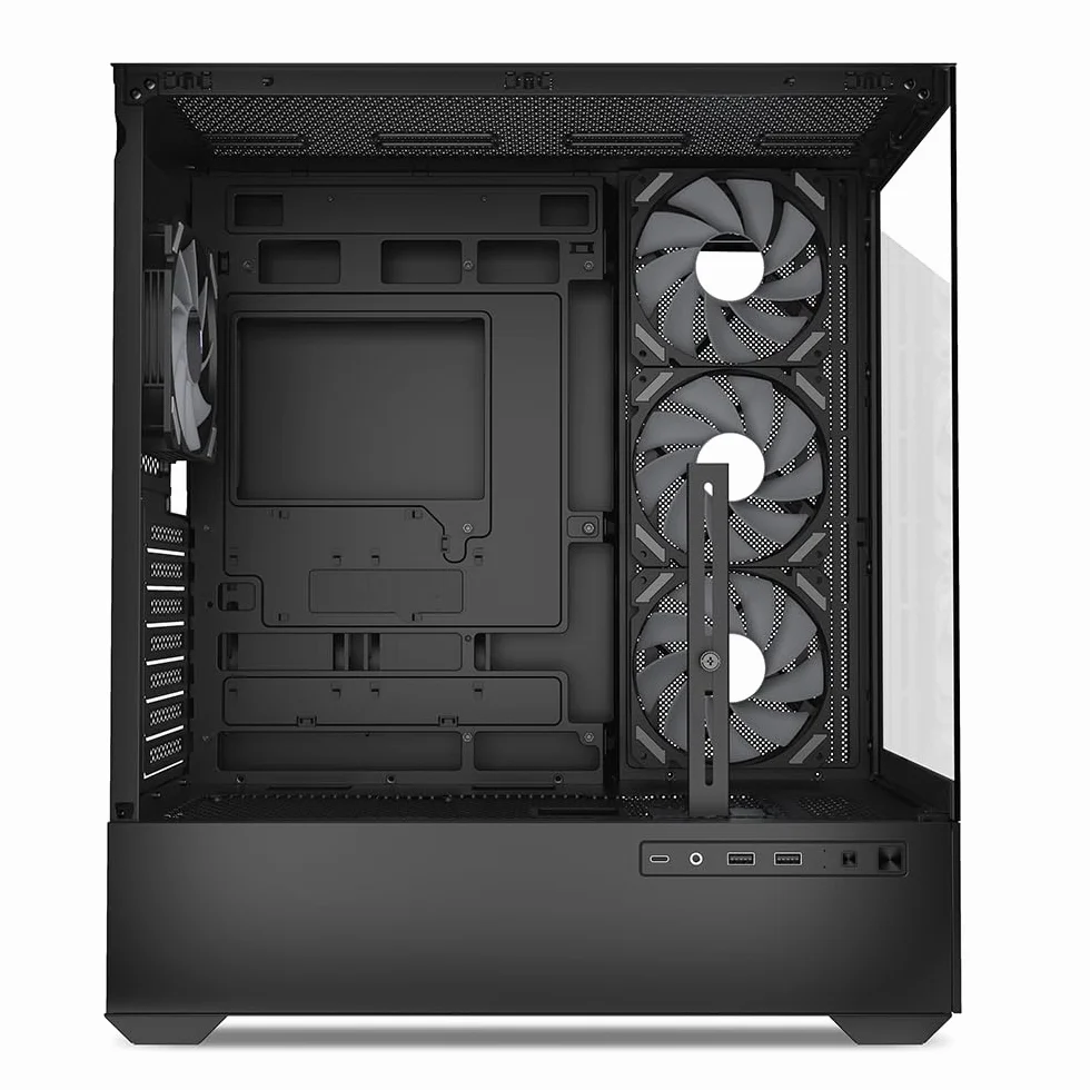 Sharkoon AK6 obudowa RGB PC, ATX, czarna