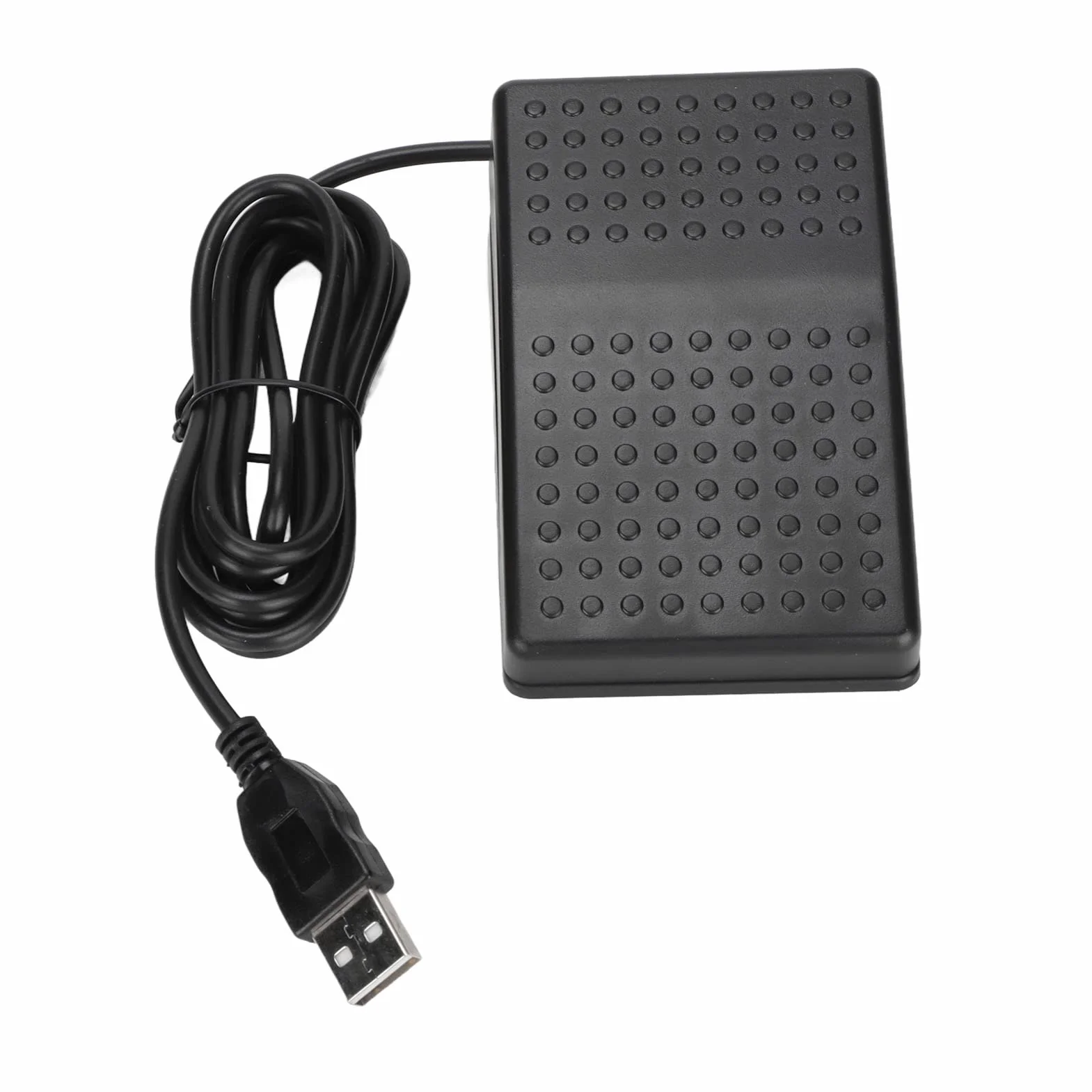 Pedał Przełącznika Nożnego USB, Wielofunkcyjny Ergonomiczny Pedał Przełącznika Nożnego Sterowanie Grą Akcja HID dla Klawiatury i Myszy PC Laptop