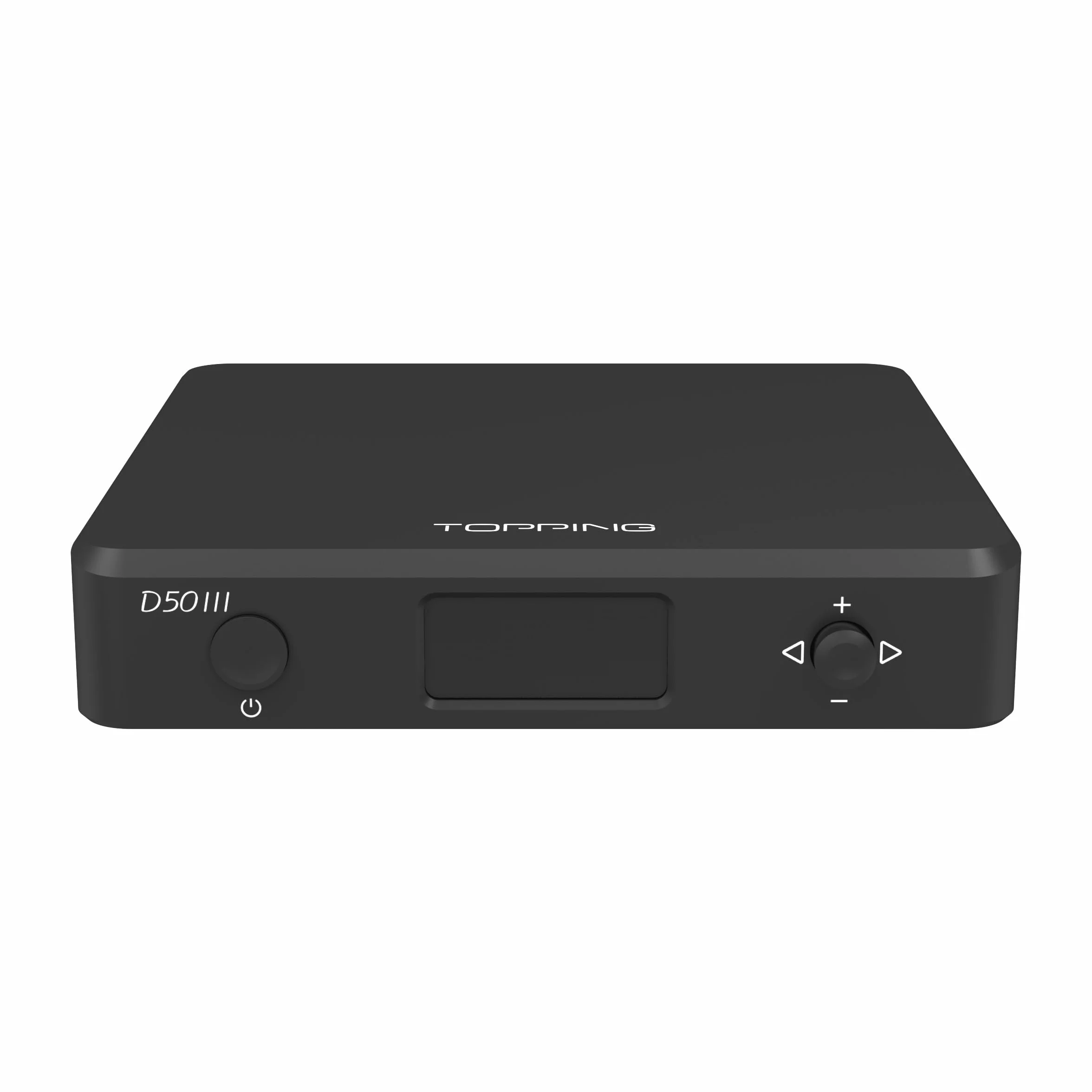 Topping D50 III DAC z podwójnym chipem ES9039Q2MIII, XMOS XU-316, Qualcomm QCC5125, DSD512, USB-C (czarny)