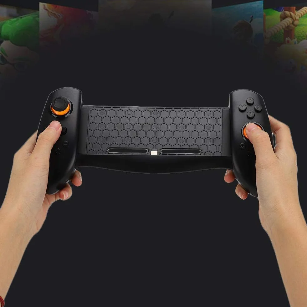 Kontroler do gier Mobilny uchwyt do wyzwalania gier, uchwyt do gier typu plug and play Joystick do konsoli do gier Switch, czarny Double the comfort