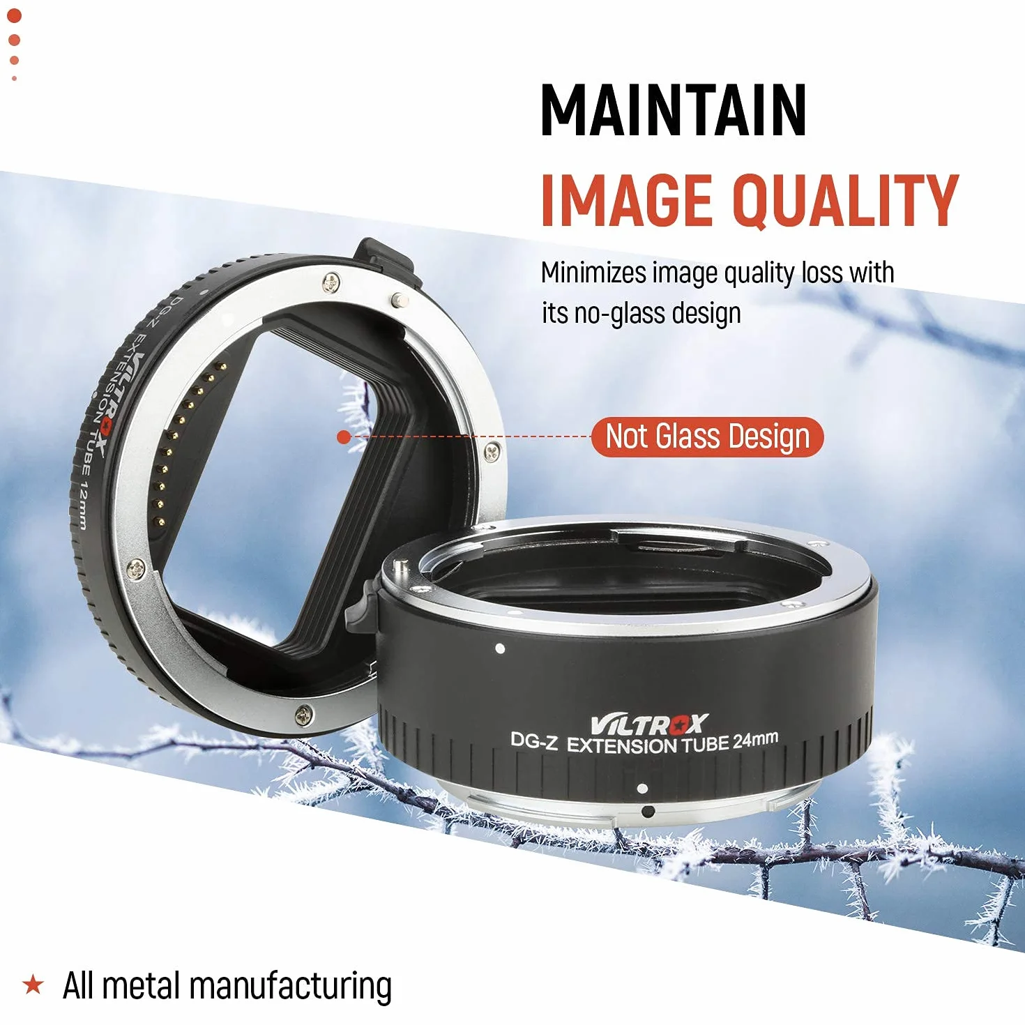 DG-Z Auto Focus AF makro przedłużenie rurki adapter do obiektywu Apertura regulacja do montażu Nikon Z Z6 Z7 Z50