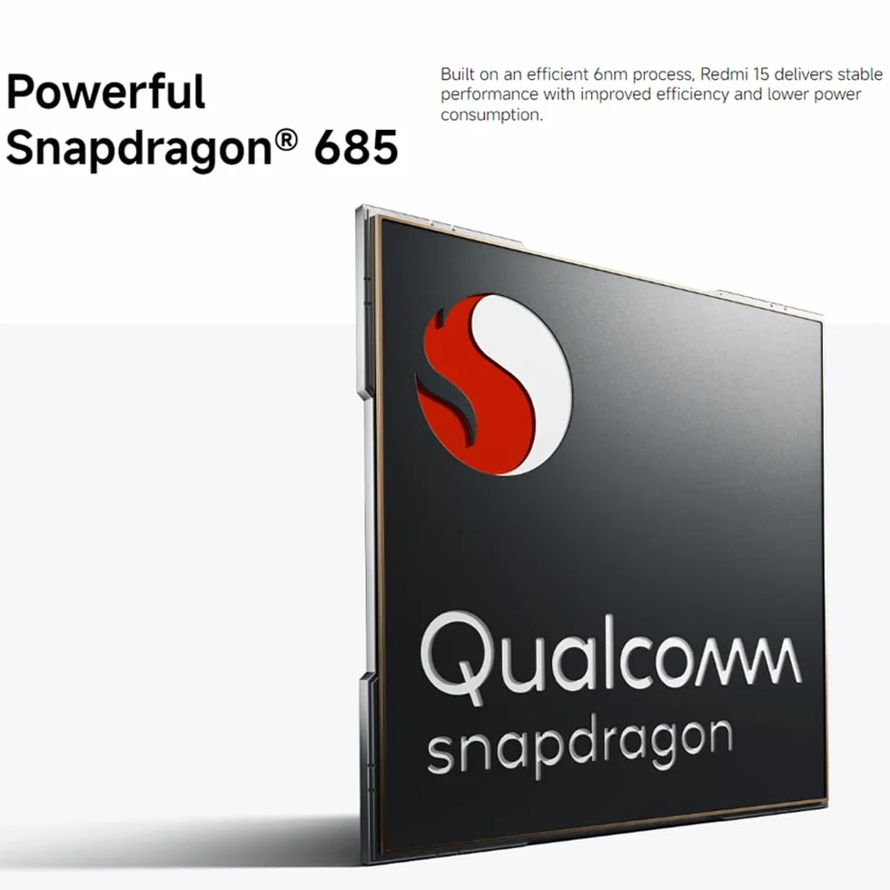 XIAOMI Redmi 15 4G smartfon, 8 GB/256 GB, 6,9 cala, wygodny dla oczu, bateria 7000 mAh, szybkie ładowanie 33 W i odwrotne ładowanie 18 W, szary tytanowy (nie zawiera ładowarki)