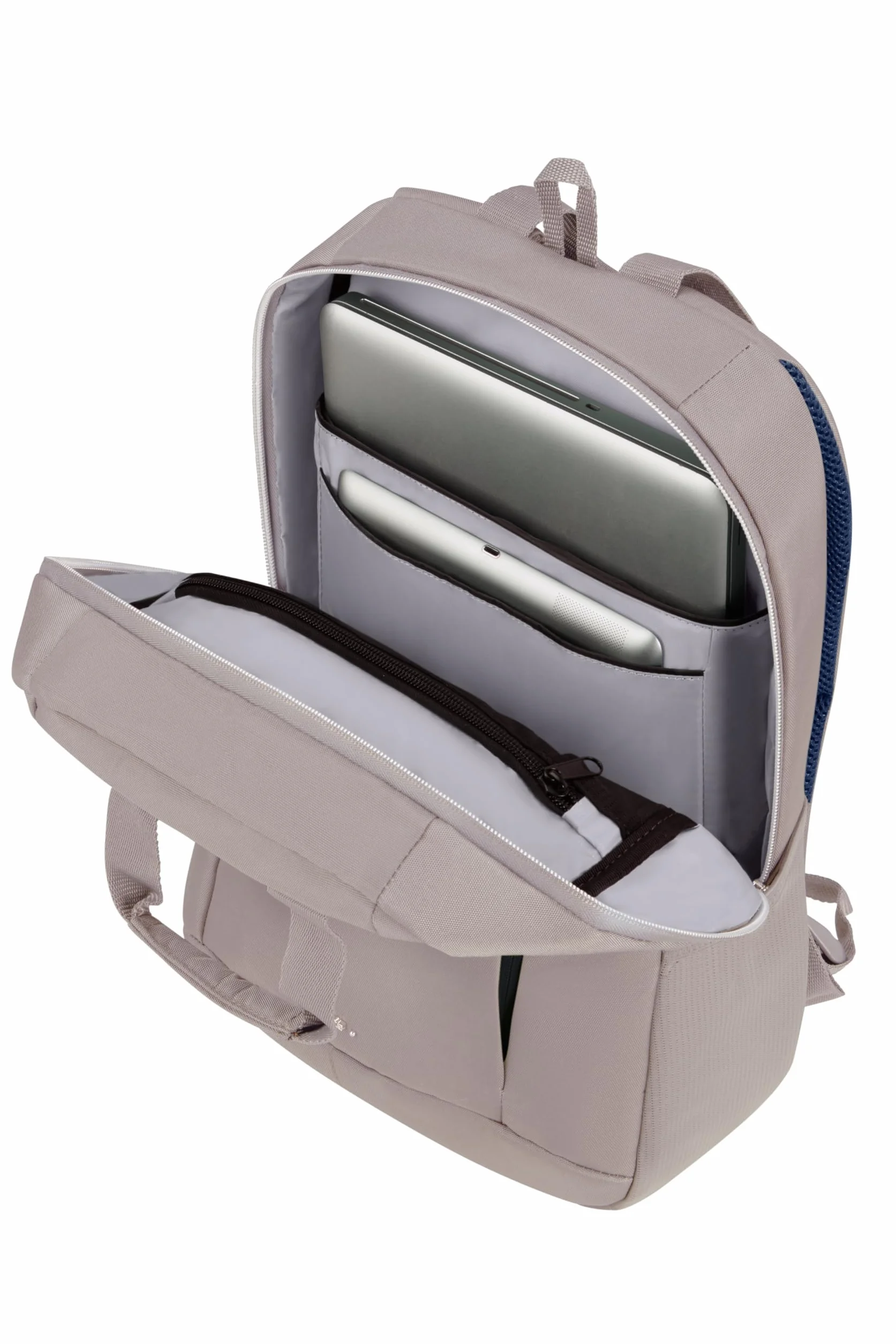 Samsonite Guardit Classy - Plecak na laptopa z uchwytami 14,1", 38 cm, 15,5L, Szary (Stone Grey)