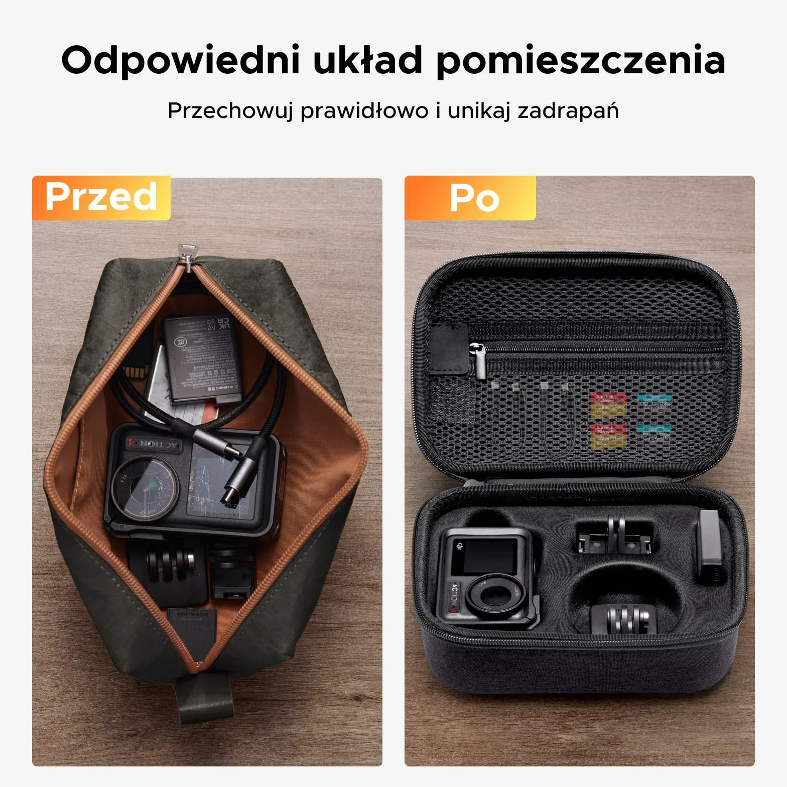 Pokrowiec ochronny UGREEN do DJI OSMO Action 5 Pro/4/3 czarny