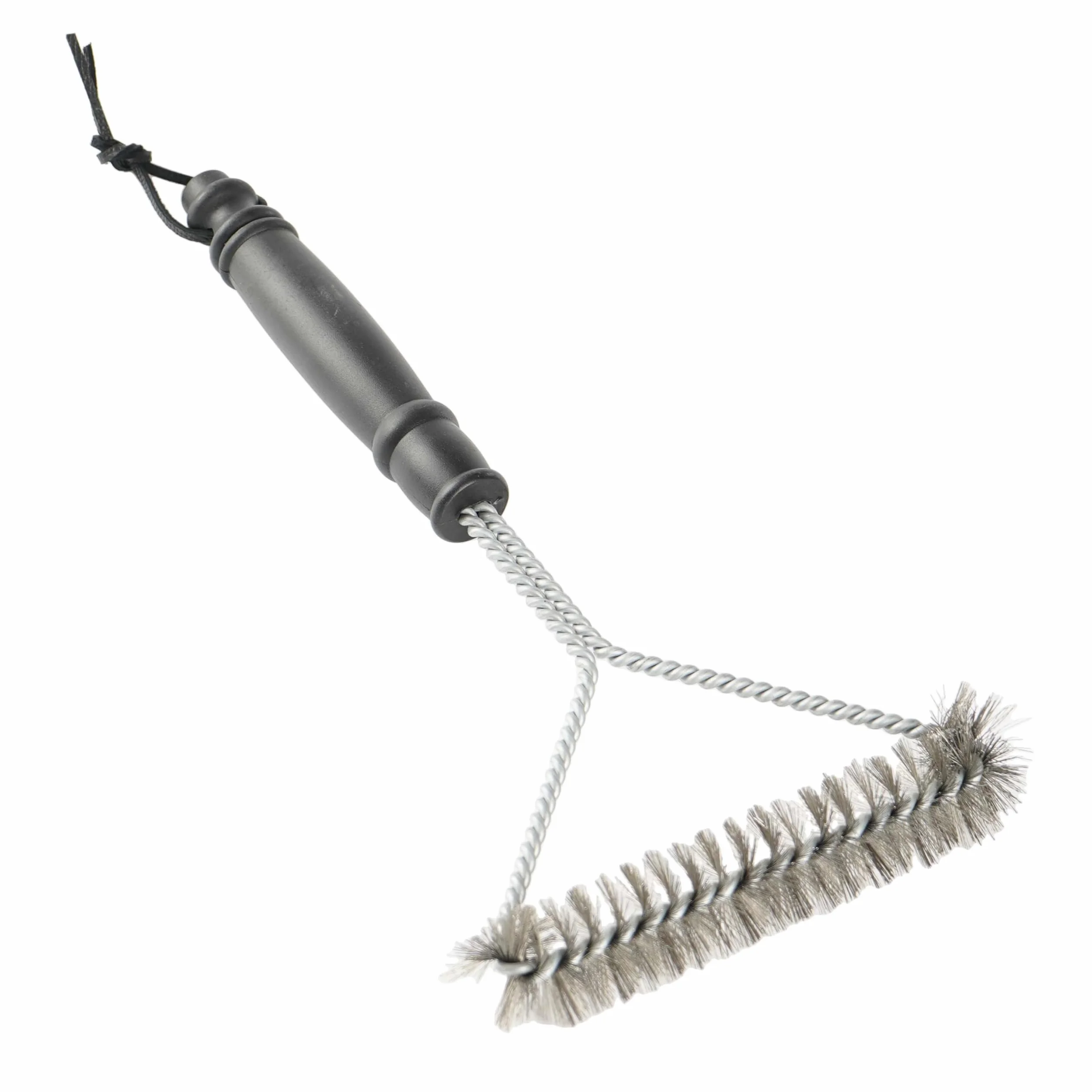 Szczotka Twarda do Czyszczenia Grilla, Rusztu Skrobak do Zabrudzeń na Grillu Druciana Szczotka Grillowa 30x17 cm Usuwa Pozostałości Jedzenia, Tłuszczu