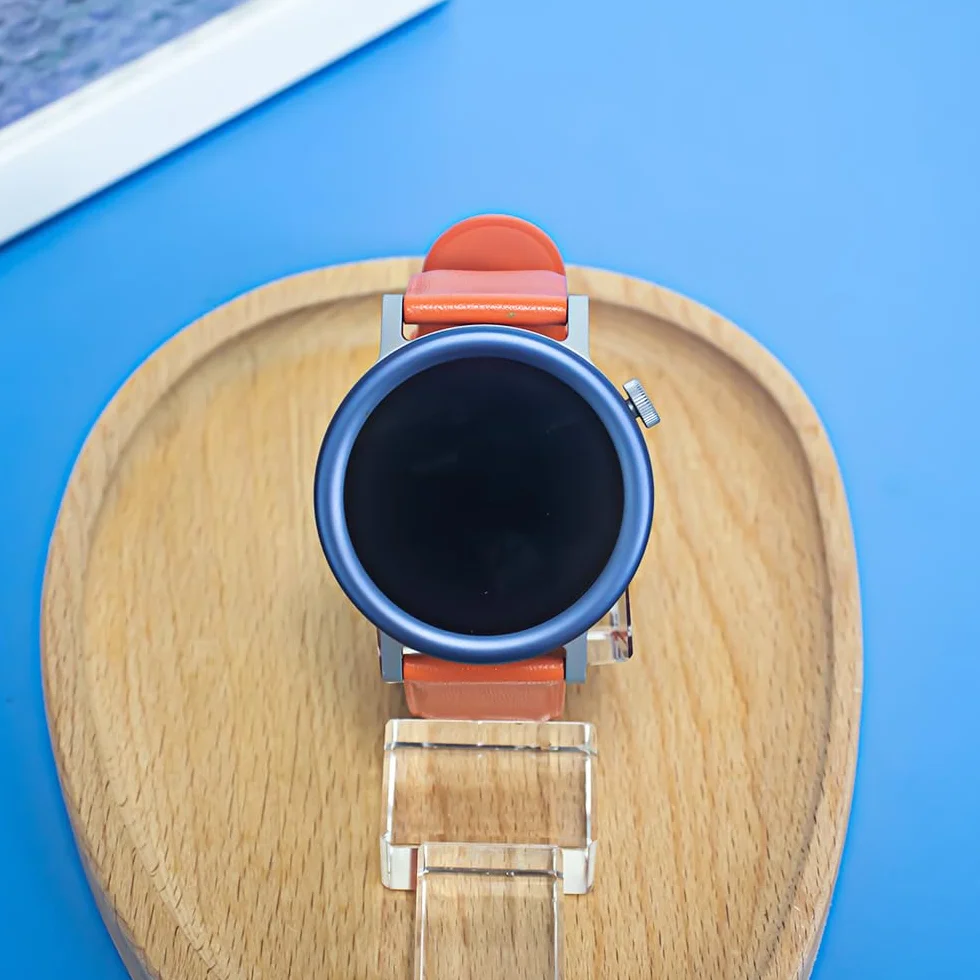 Metalowy pierścień do CMF Watch Pro 2, wymienna rama osłona twarda obudowa smartwatch (niebieski)