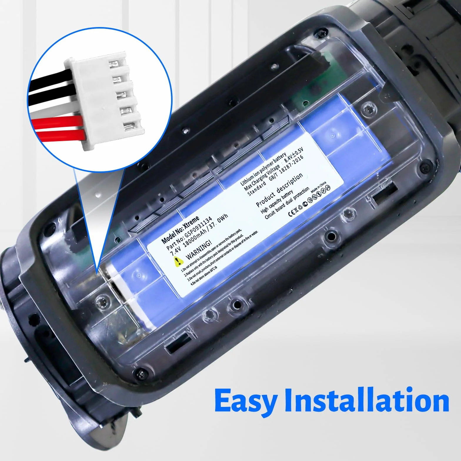 7,4 V 18000 mAh akumulator GSP0931134 do głośników JBL Xtreme, Xtreme 1, JBL Extreme