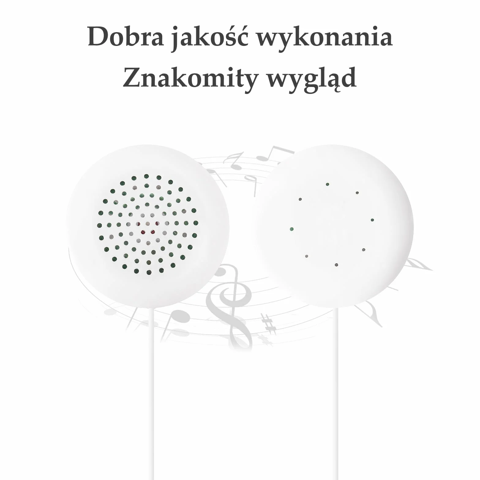 Głośnik stereo 3,5 mm mini HiFi DIY przenośny poduszkowy do MP3 MP4 CD telefonu (biały)