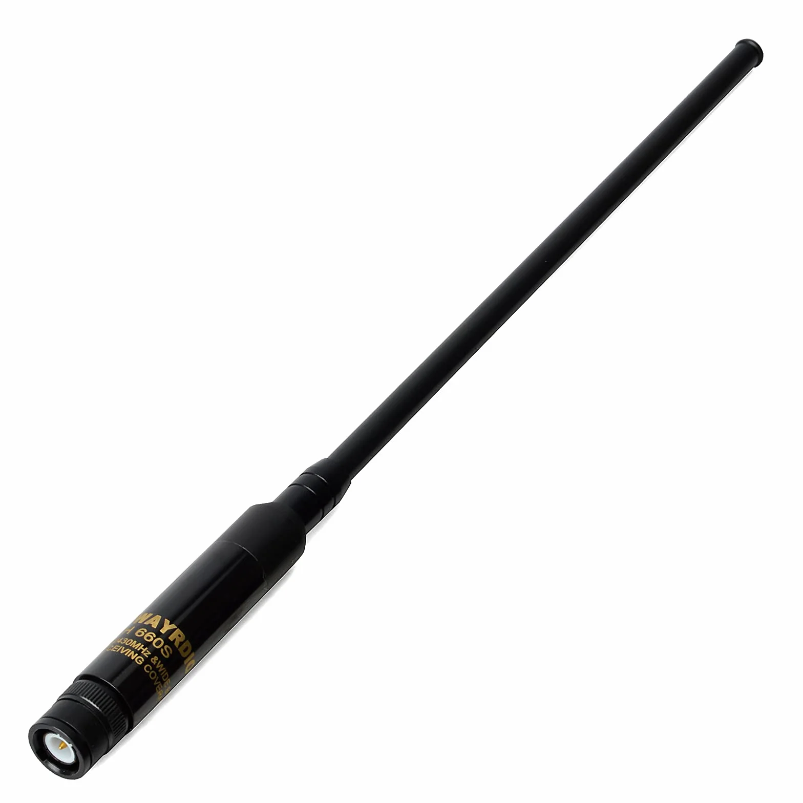 TWAYRDIO BNC dwuzakresowy 70 cm 2 m 144/430 mhz 28 cm/11 cali - 109 cm/43 cale wysuwana teleskopowa przenośna antena radiowa do Kenwood Icom IC-F50 IC-M88 2-drożne radio
