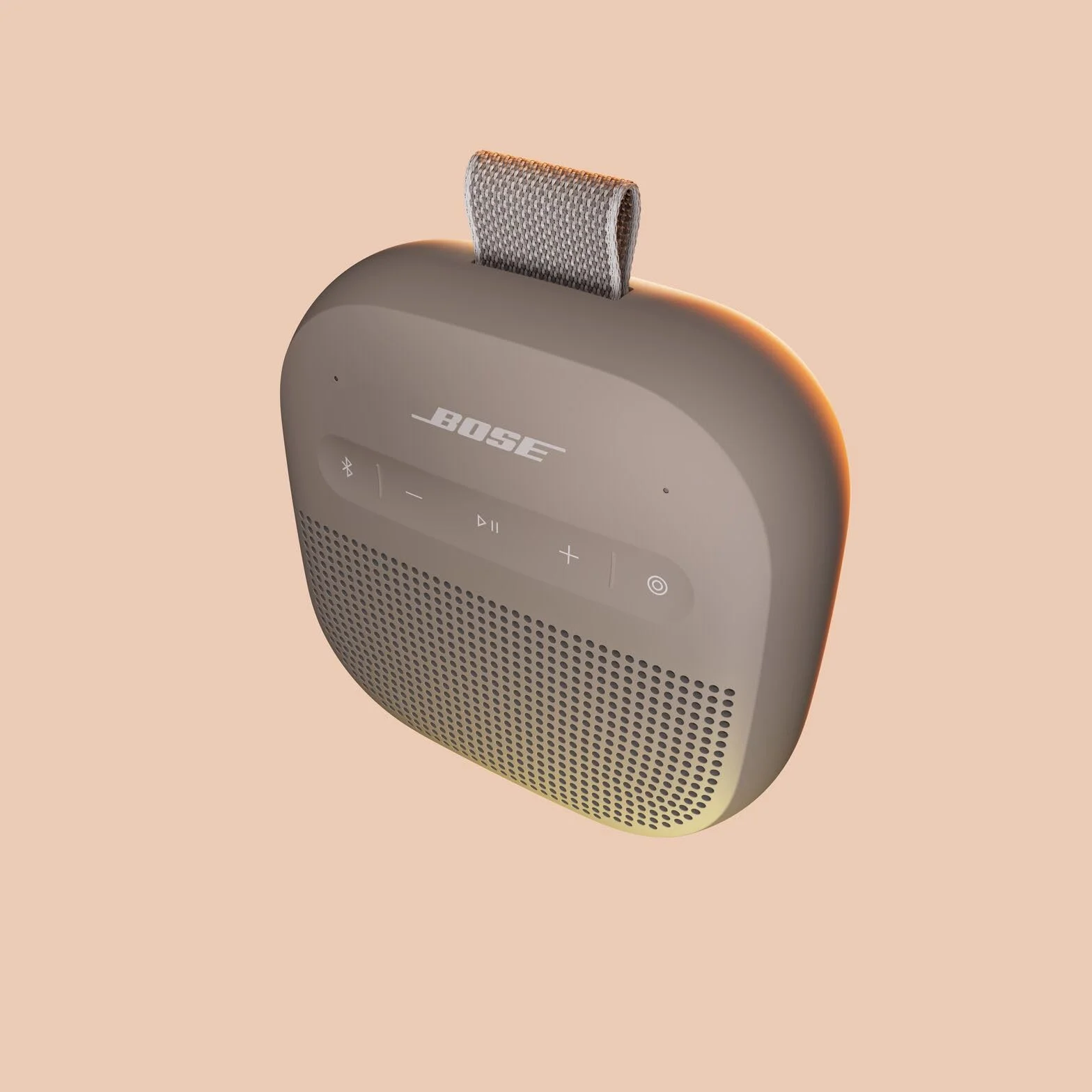 Bose przenośny głośnik SoundLink Micro (2. generacji), bezprzewodowy głośnik zewnętrzny, do 12 godzin pracy akumulatora, odporność na wodę i pył, Piaskowy | Głośnik Bluetooth 5.4 o klasie ochrony IP67 i 12-godzinnej baterii do podróży, wędrówek i użytku n