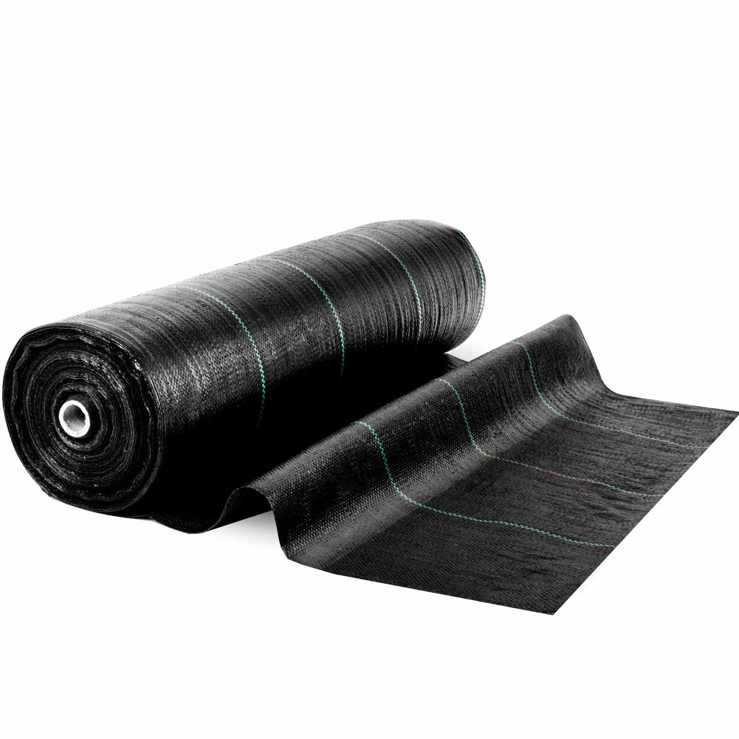 Agrowłóknina 90 g/m² 1,6 x 100 m Włóknina Ogrodowa Folia Przeciw Chwastom Wodoprzepuszczalna Ochrona UV Czarny