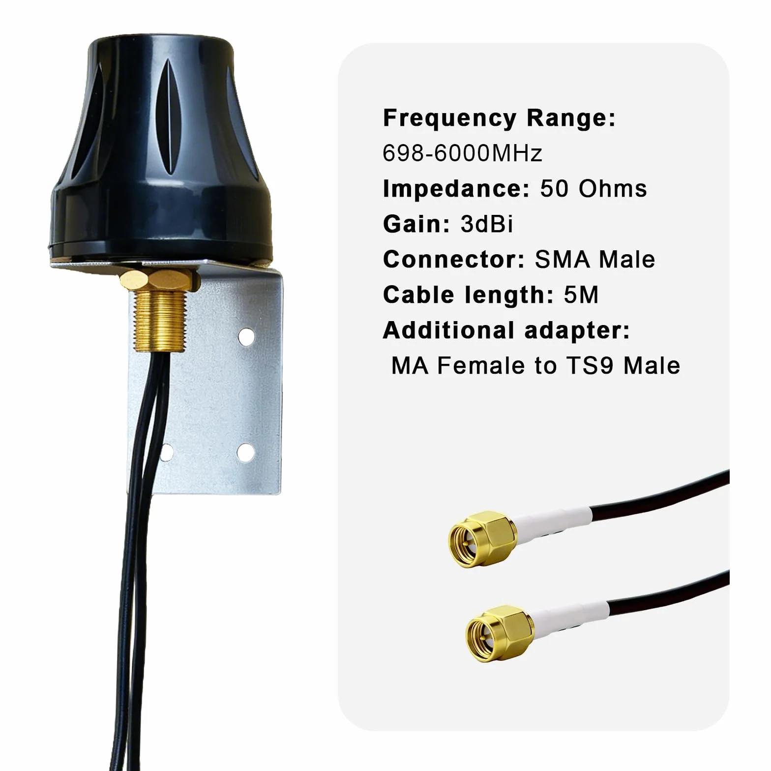 698-6000MHz 4G/5G-LTE antena zewnętrzna