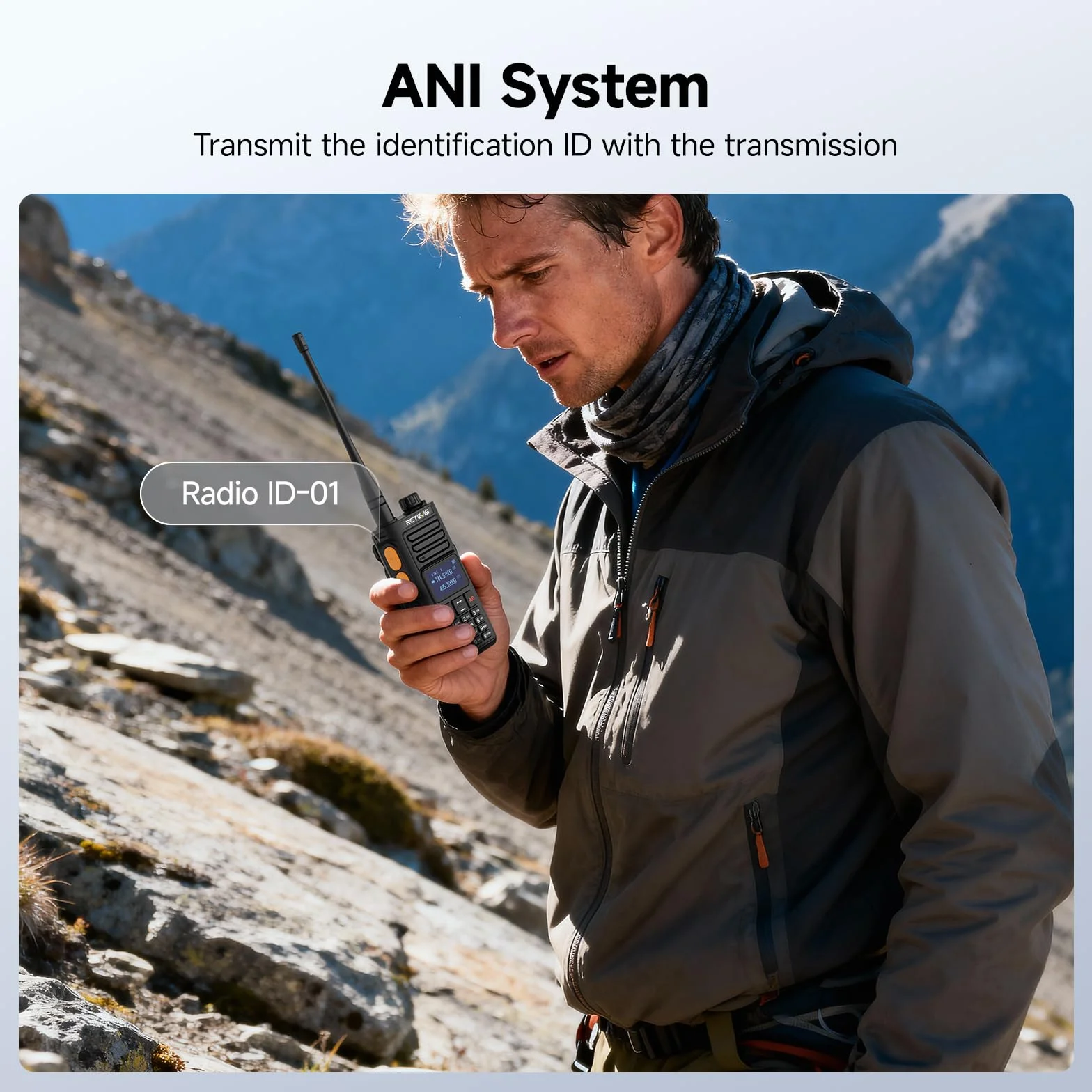 Retevis Ailunce RA89R Radiotelefon Amatorski Ze Słuchawką, Sterowanie Aplikacją, Tymczasowy Repeater, Transmisja Danych/Ładowanie Przez Usb Typu C, Am/Fm, 2800 Mah, Dla Entuzjastów Outdooru