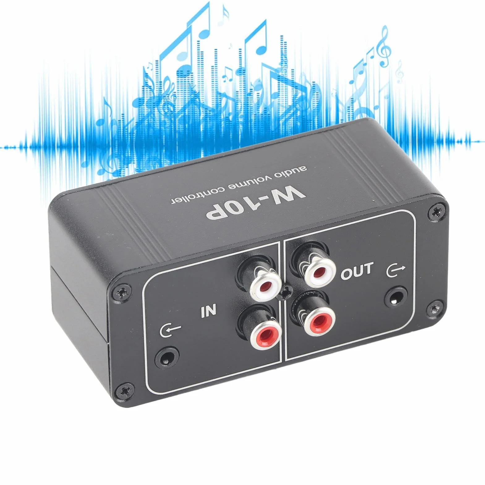 Przenośny Mini Przedwzmacniacz Audio Stereo Wzmacniacz Słuchawkowy Regulacja Głośności