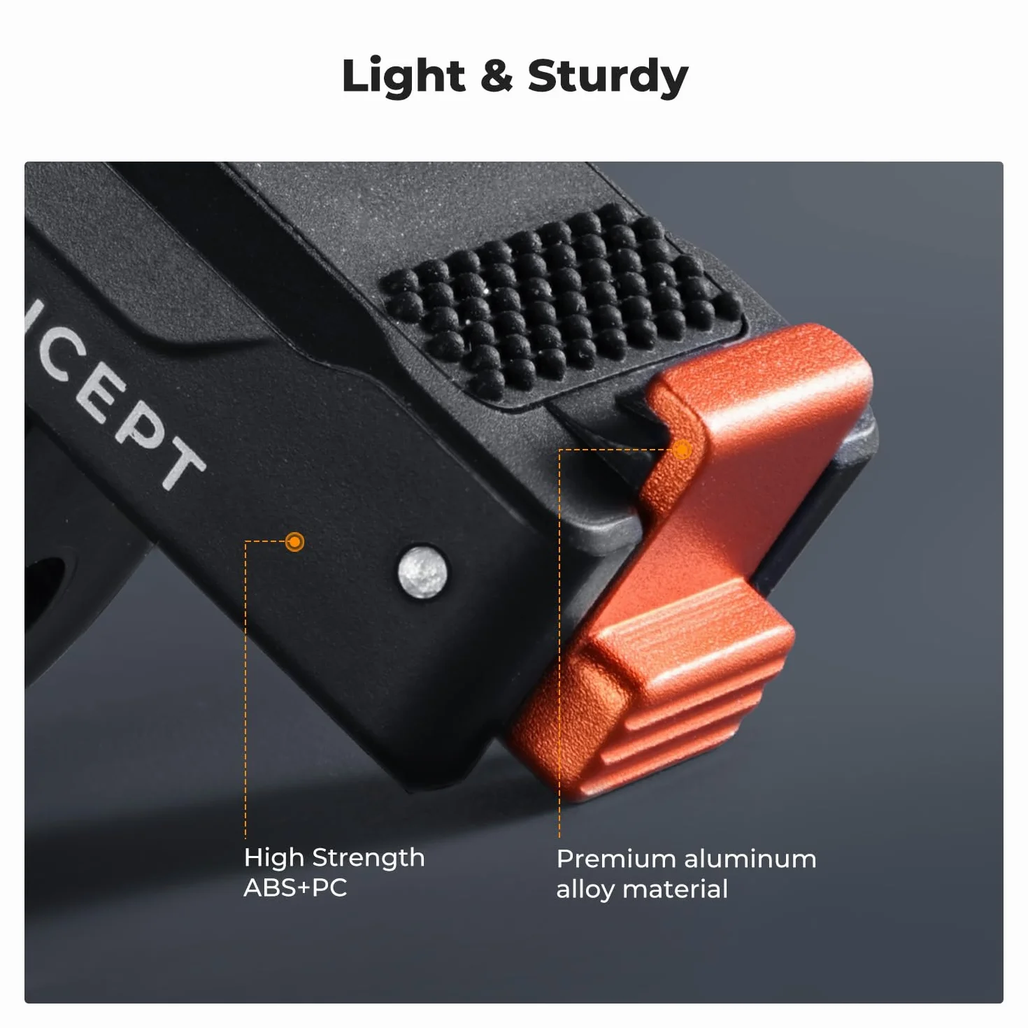 K&F CONCEPT Magnetyczny adapter szybkiego montażu do DJI Osmo Nano/Action 6, adapter przedłużający, magnetyczny uchwyt z blokadą do statywu, kija do selfie, akcesorium do kamery sportowej (1 sztuka)