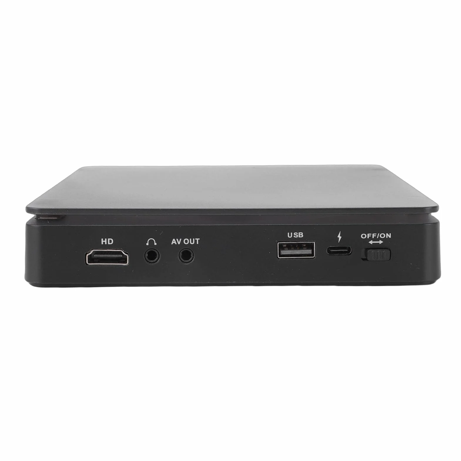 Kompaktowy Odtwarzacz DVD Wielofunkcyjny Odtwarzacz DVD z możliwością Odtwarzania Wszystkich Regionów z Pilotem, Pasujący do Każdego Telewizora