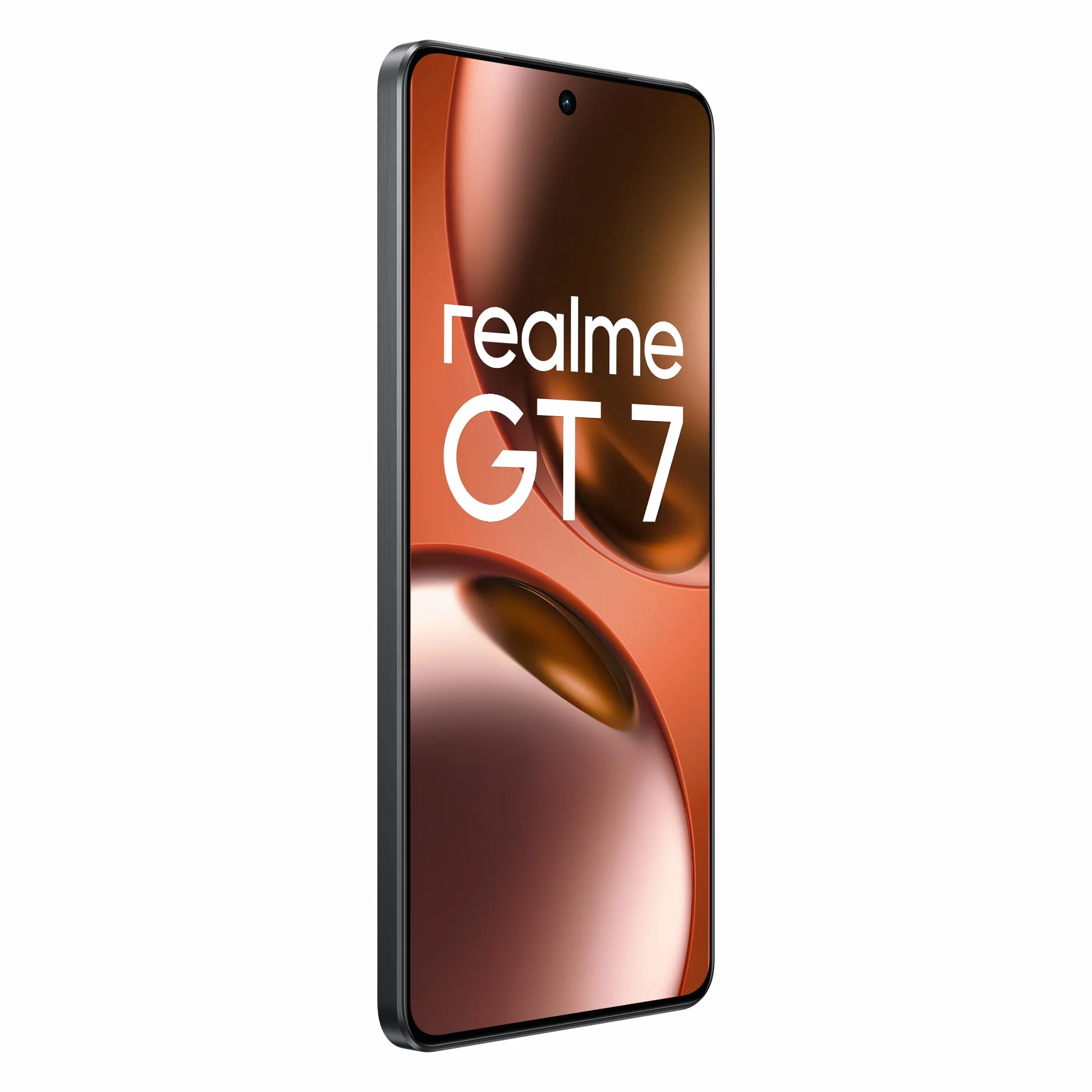 realme GT7 5G Smartfon, 12GB+512GB, flagowy Chipset 5g Dimensity 9400e, Bateria 7000mAh, Ładowanie 120W, Kamera 50MP IMX906 OIS, Wyświetlacz 120Hz 6000nit, IP69, Czarny rr(bez adaptera)
