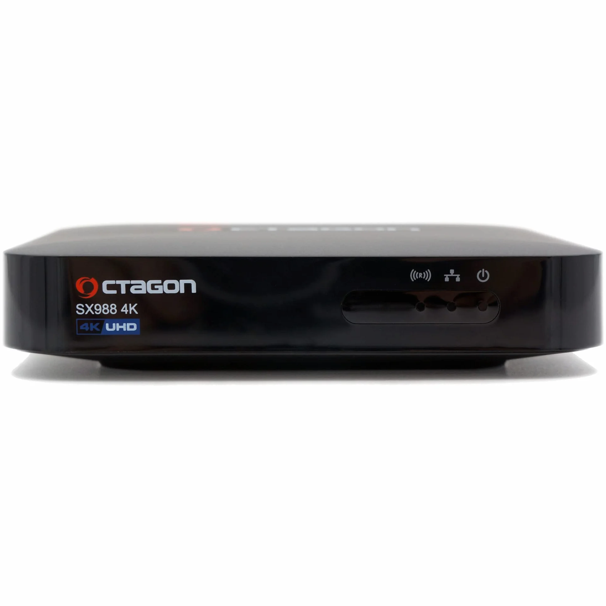 Octagon SX988 4K UHD H.265 HEVC Internet Smart TV Set-Top Box – multiboot Receiver i Sat to IP TV, DLNA, YouTube, radio internetowe, czarny
