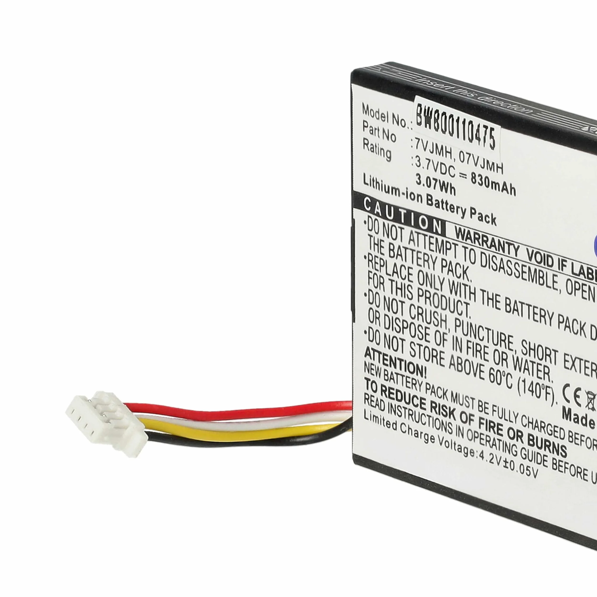 vhbw akumulator litowo-jonowy bateria zapasowa 830 mAh (3,7 V) do kontrolera Raid Controller Dell PERC H710, H710P, H810 jak 070K80, 07VJMH, T40JJ, i in.