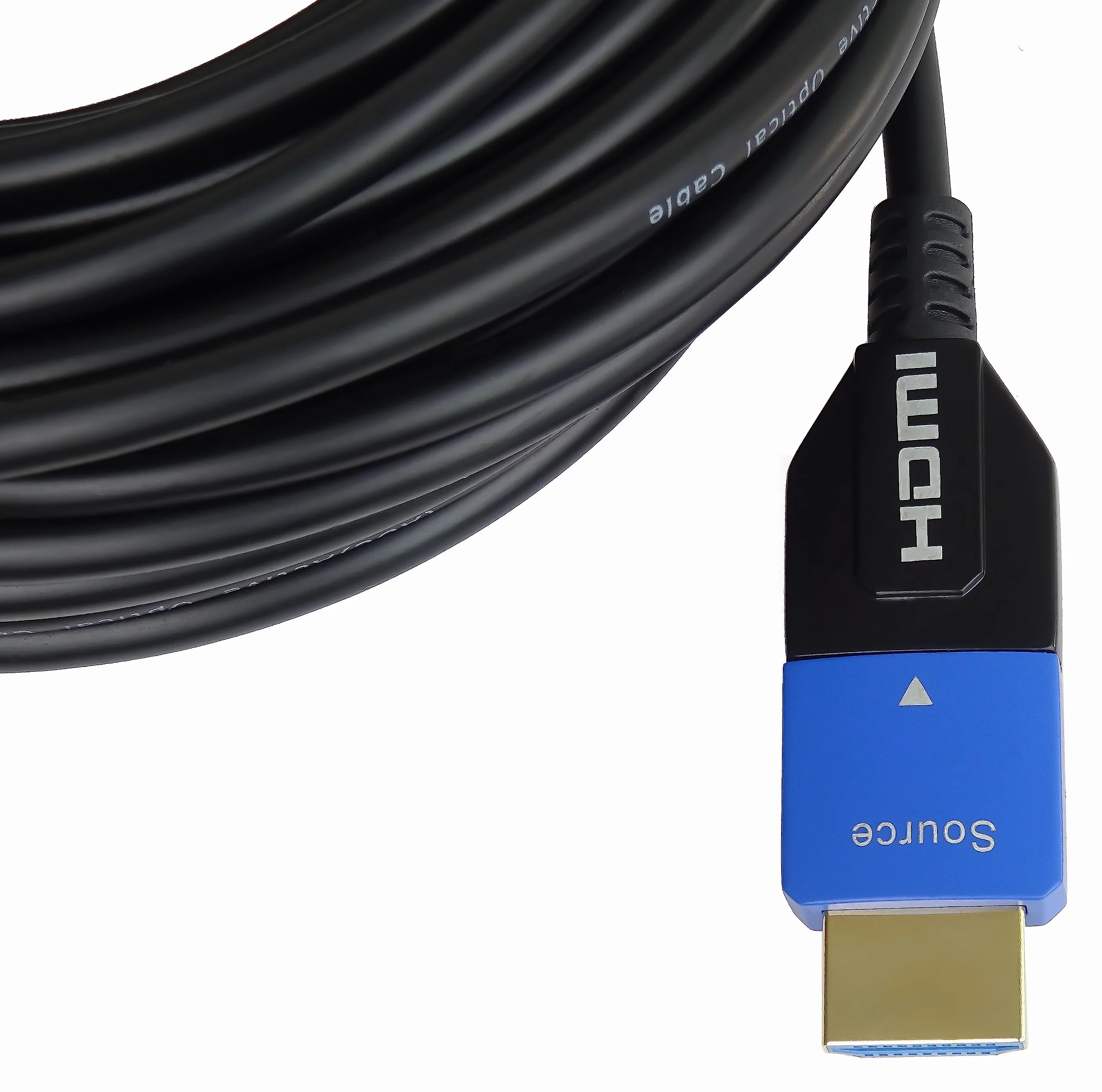 PremiumCord 8K Ultra High Speed HDMI 2.1 optyczny aktywny kabel światłowodowy, 48 Gbit/s, HDMI 2.1, 3D, EDID, ARC, HDR, rozdzielczość 8K 60 Hz 4320p, 4K @ 120 Hz, wytrzymała konstrukcja, pozłacana,